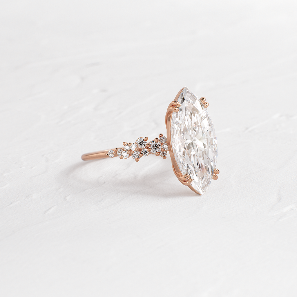 Solitaire-Oval Lab Grown Diamond Engagement Ring