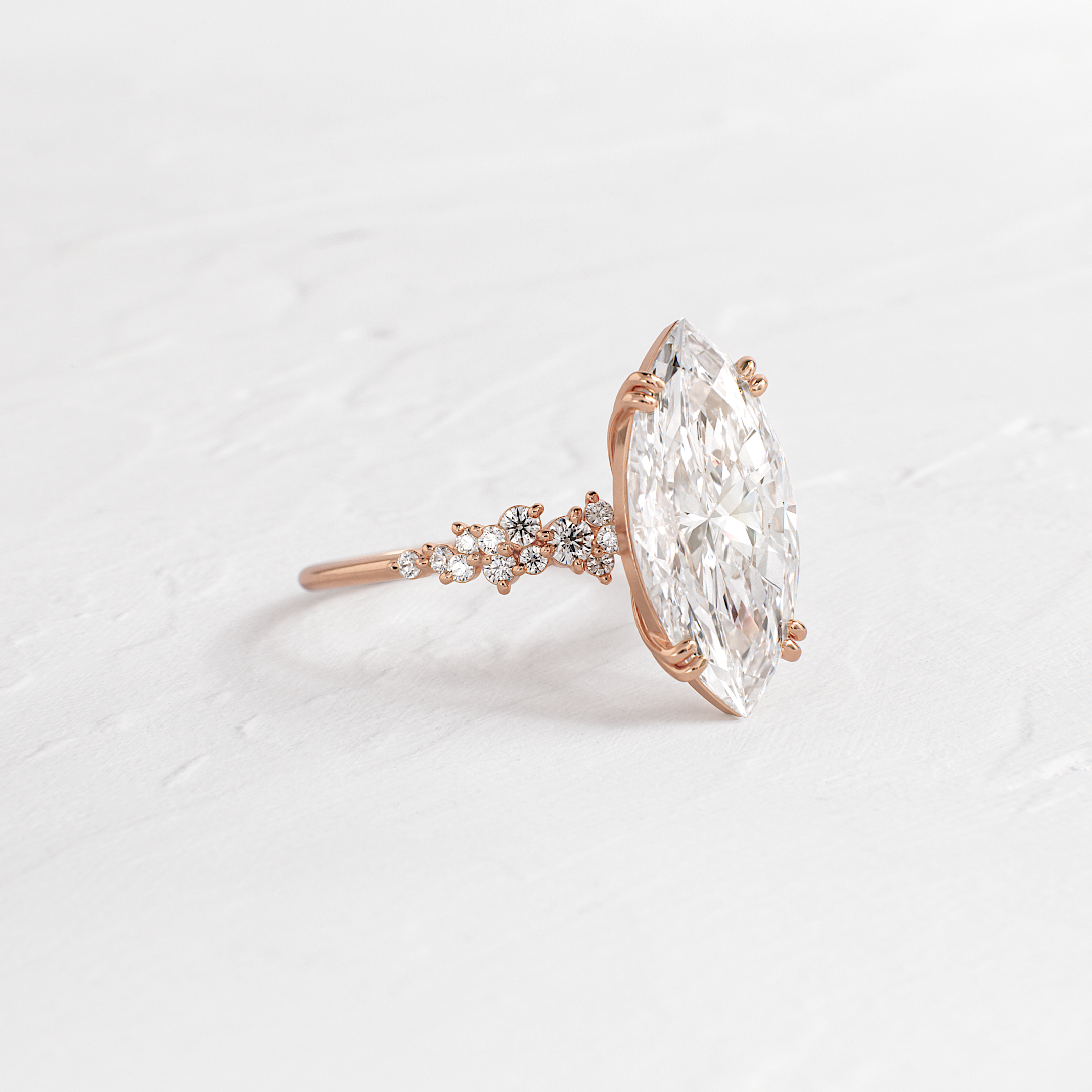 Solitaire-Oval Lab Grown Diamond Engagement Ring