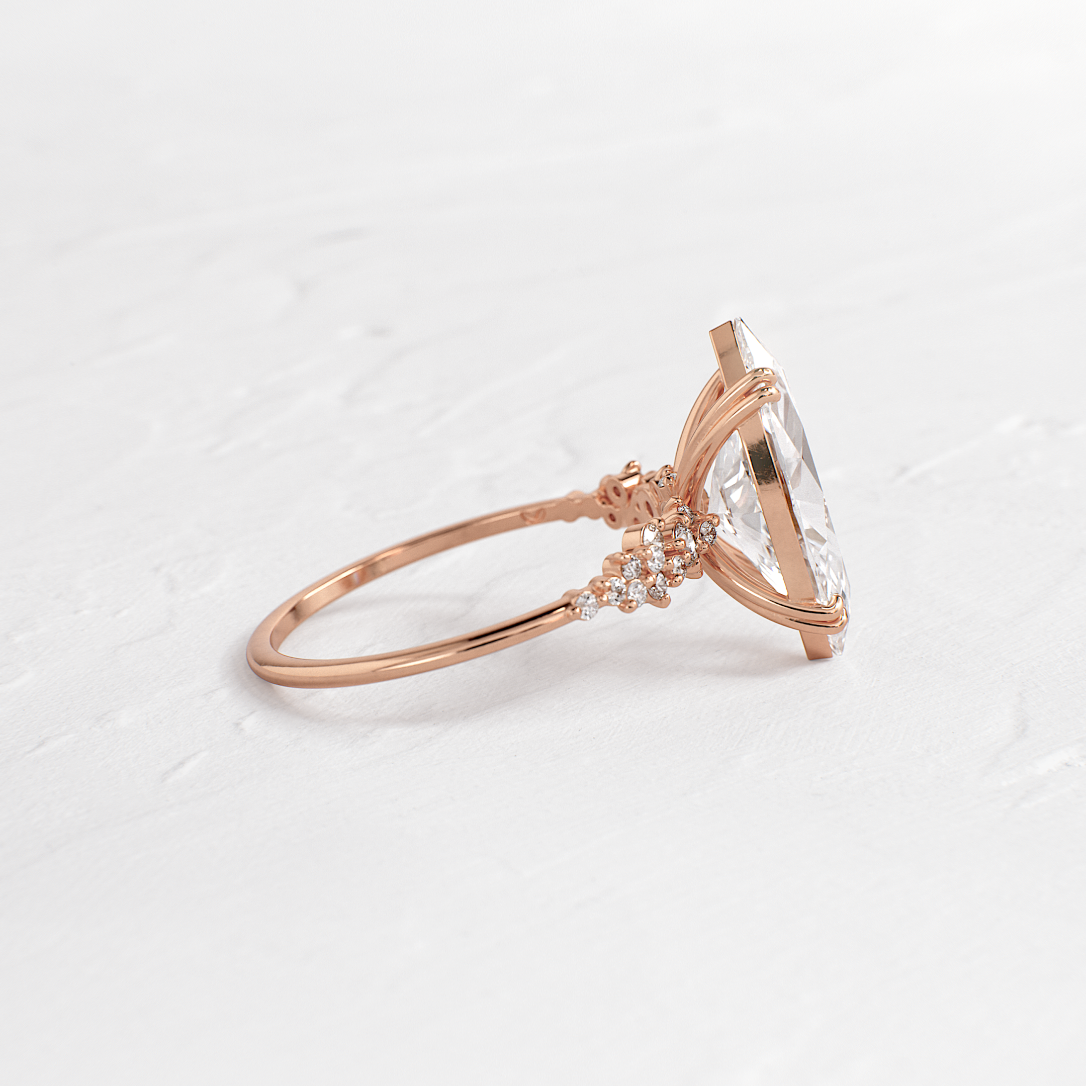 Solitaire-Oval Lab Grown Diamond Engagement Ring