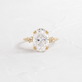 Solitaire-Oval Lab Grown Diamond Engagement Ring
