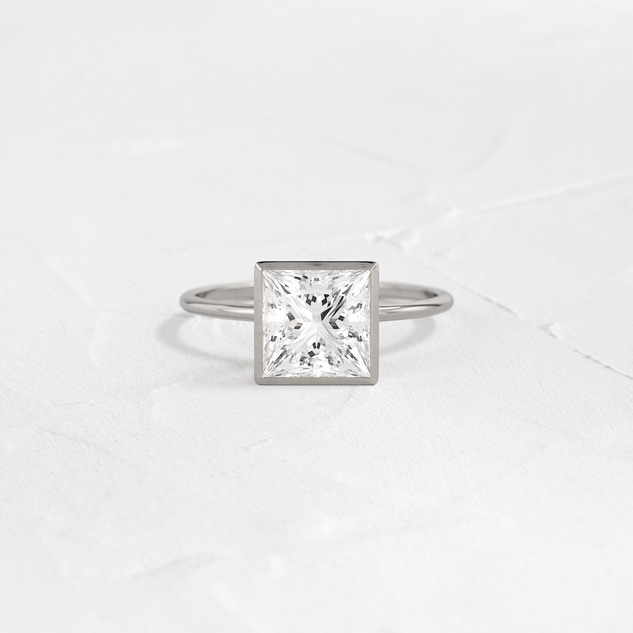 Solitaire-Oval Lab Grown Diamond Engagement Ring