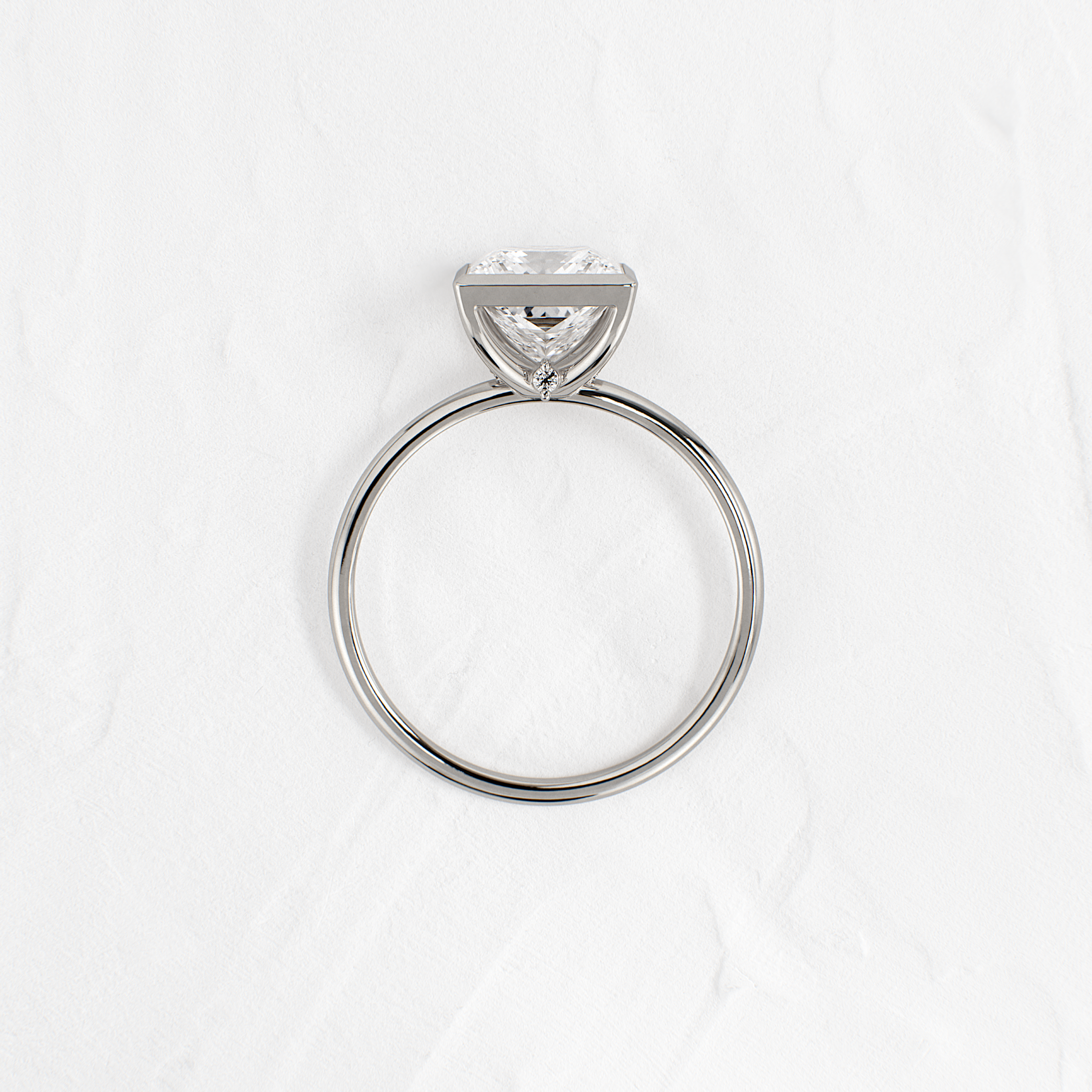 Solitaire-Oval Lab Grown Diamond Engagement Ring