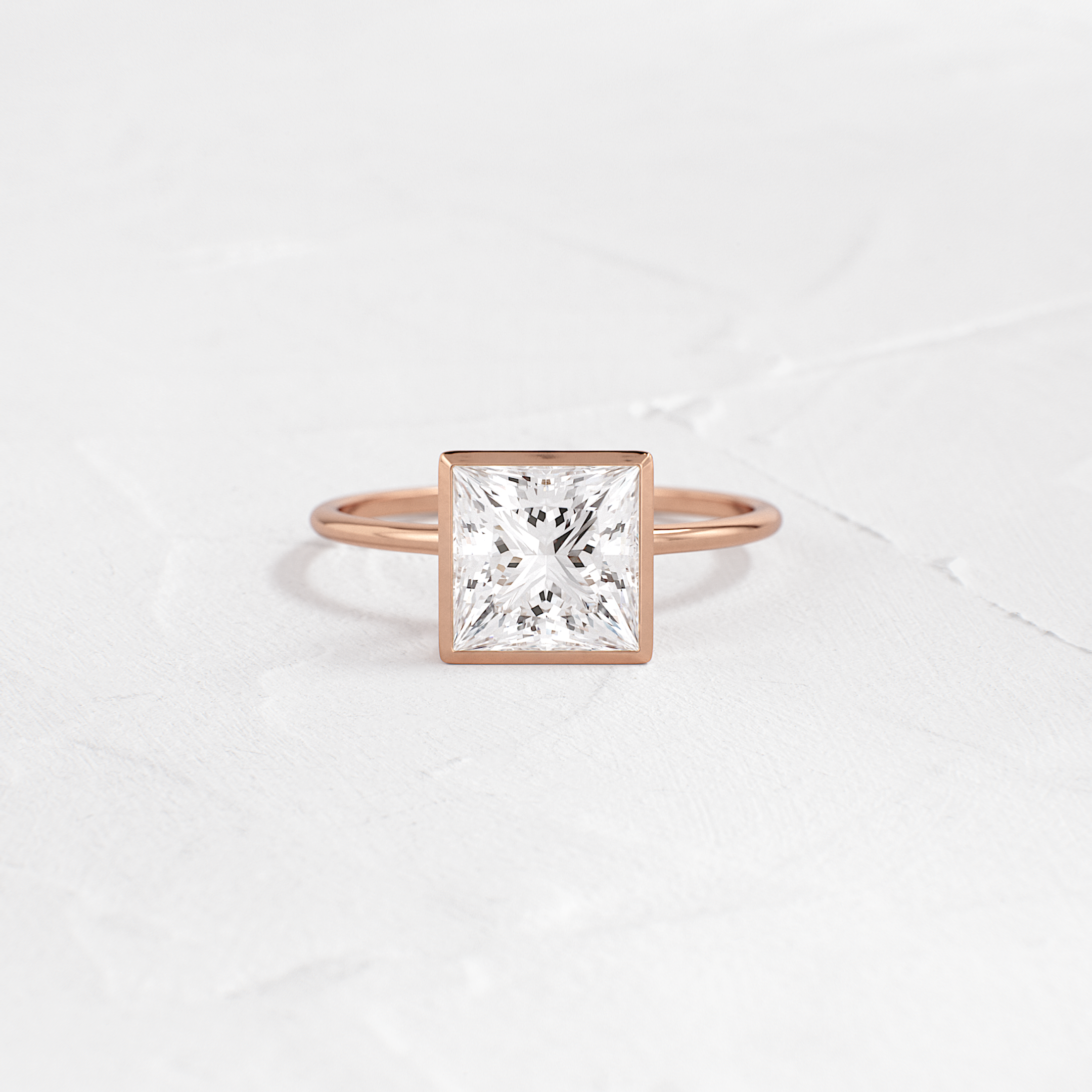 Solitaire-Oval Lab Grown Diamond Engagement Ring