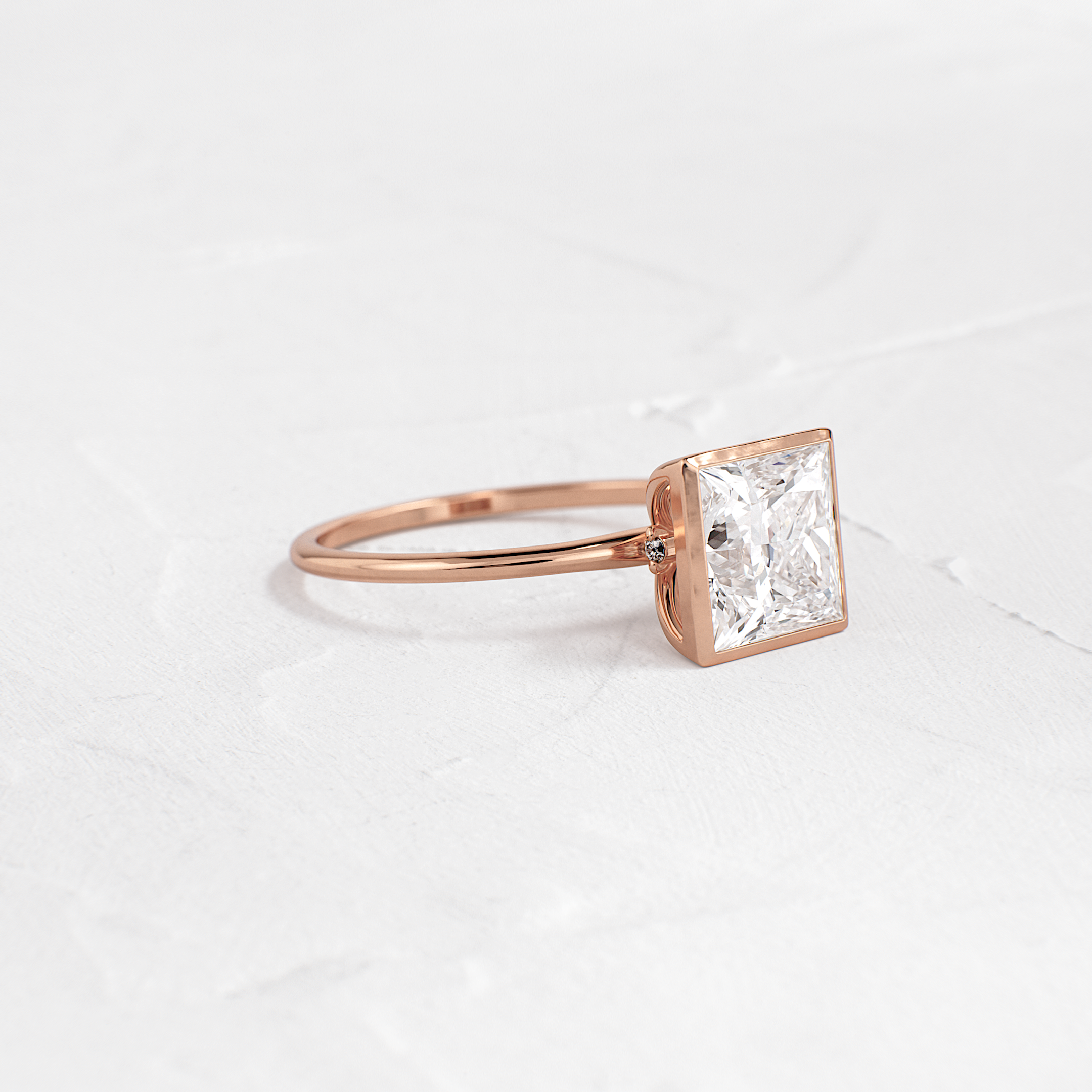 Solitaire-Oval Lab Grown Diamond Engagement Ring