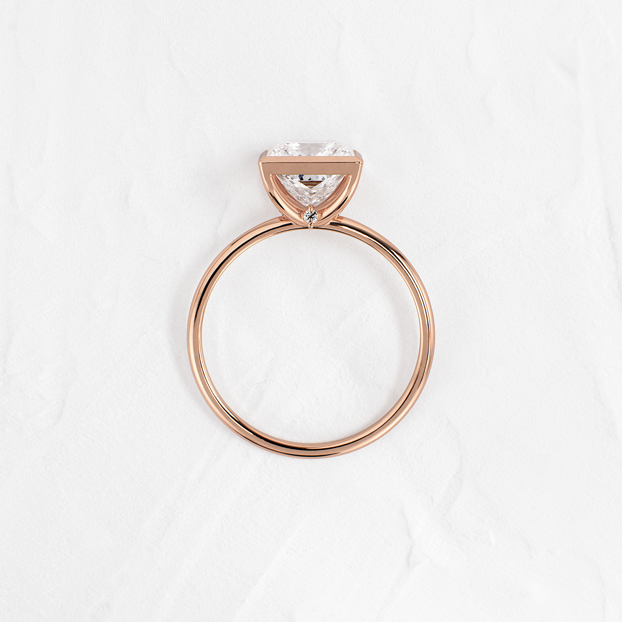 Solitaire-Oval Lab Grown Diamond Engagement Ring