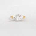 Solitaire-Oval Lab Grown Diamond Engagement Ring