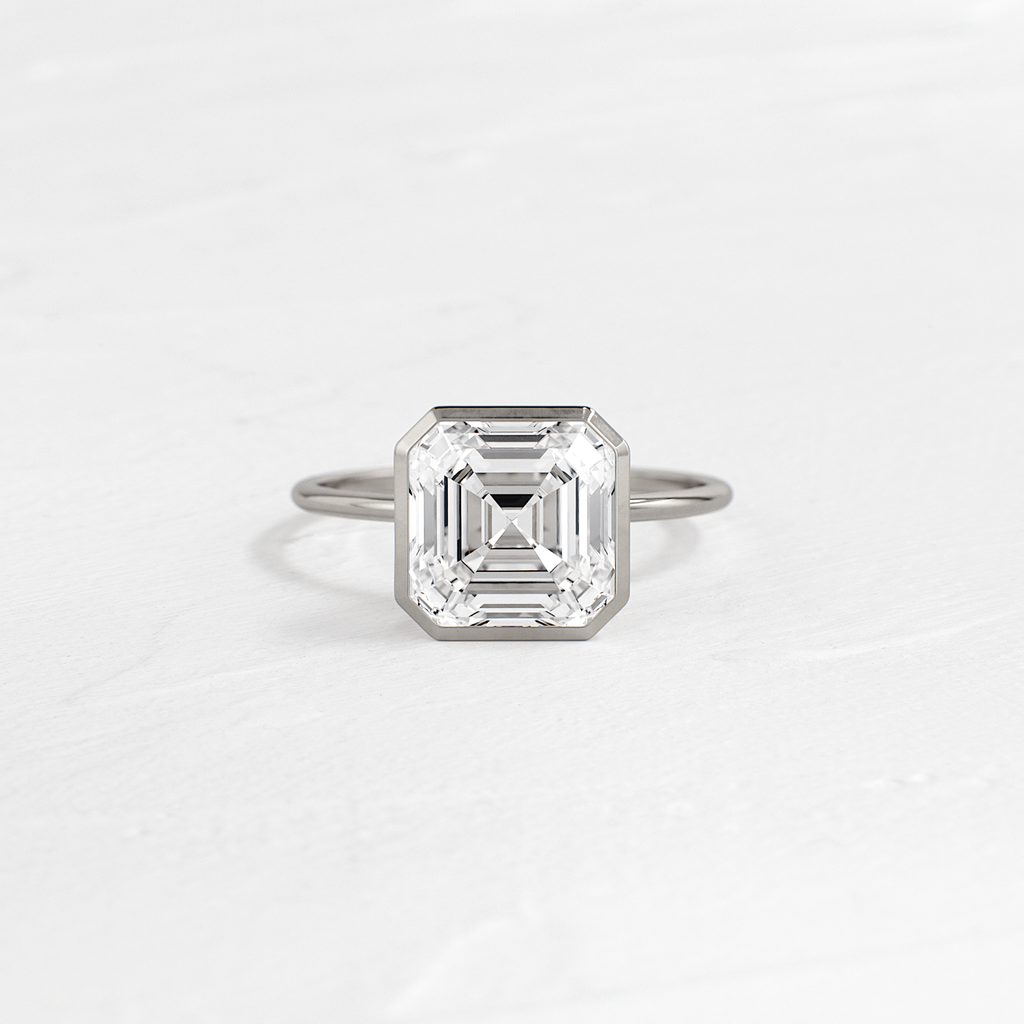 Solitaire-Oval Lab Grown Diamond Engagement Ring