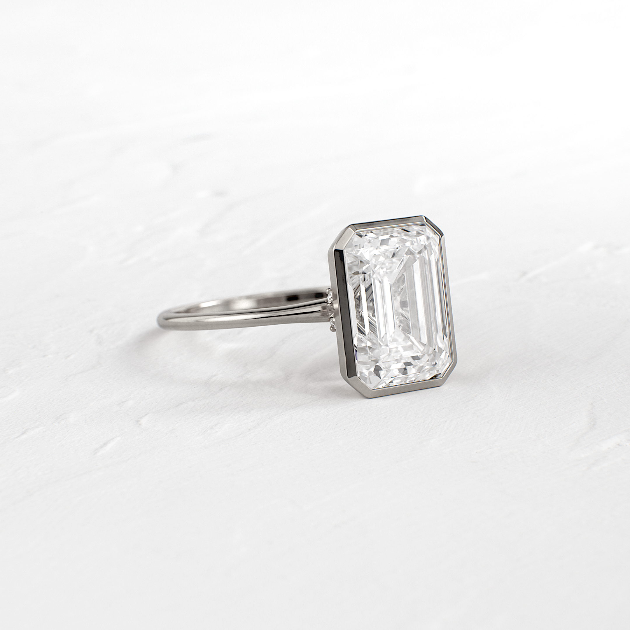 Solitaire-Oval Lab Grown Diamond Engagement Ring