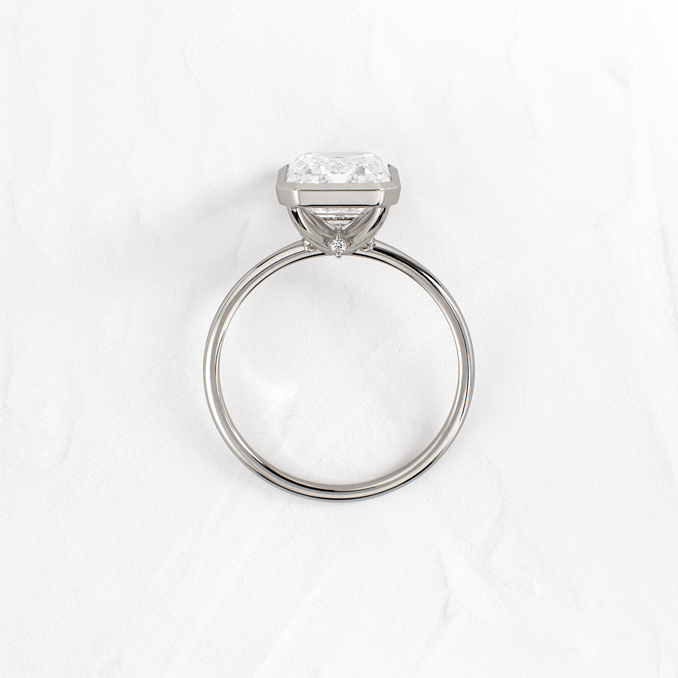 Solitaire-Oval Lab Grown Diamond Engagement Ring