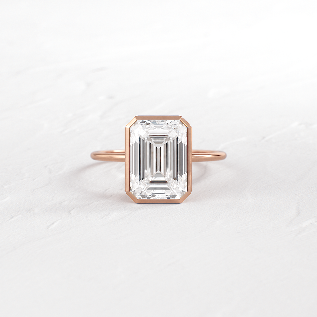 Solitaire-Oval Lab Grown Diamond Engagement Ring
