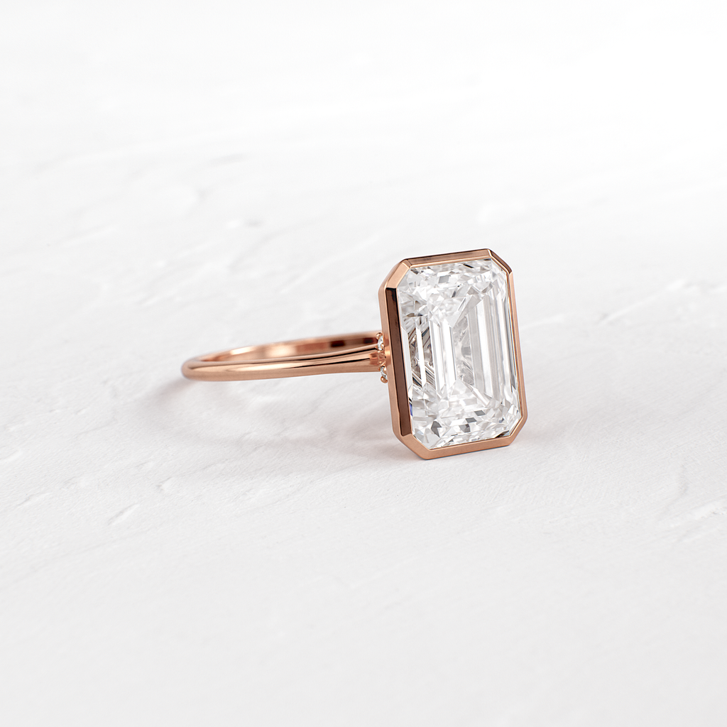 Solitaire-Oval Lab Grown Diamond Engagement Ring