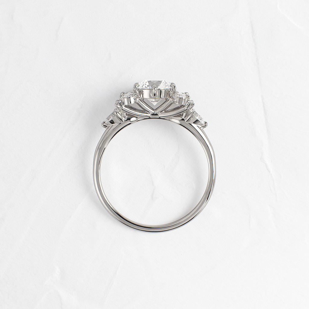 Solitaire-Oval Lab Grown Diamond Engagement Ring