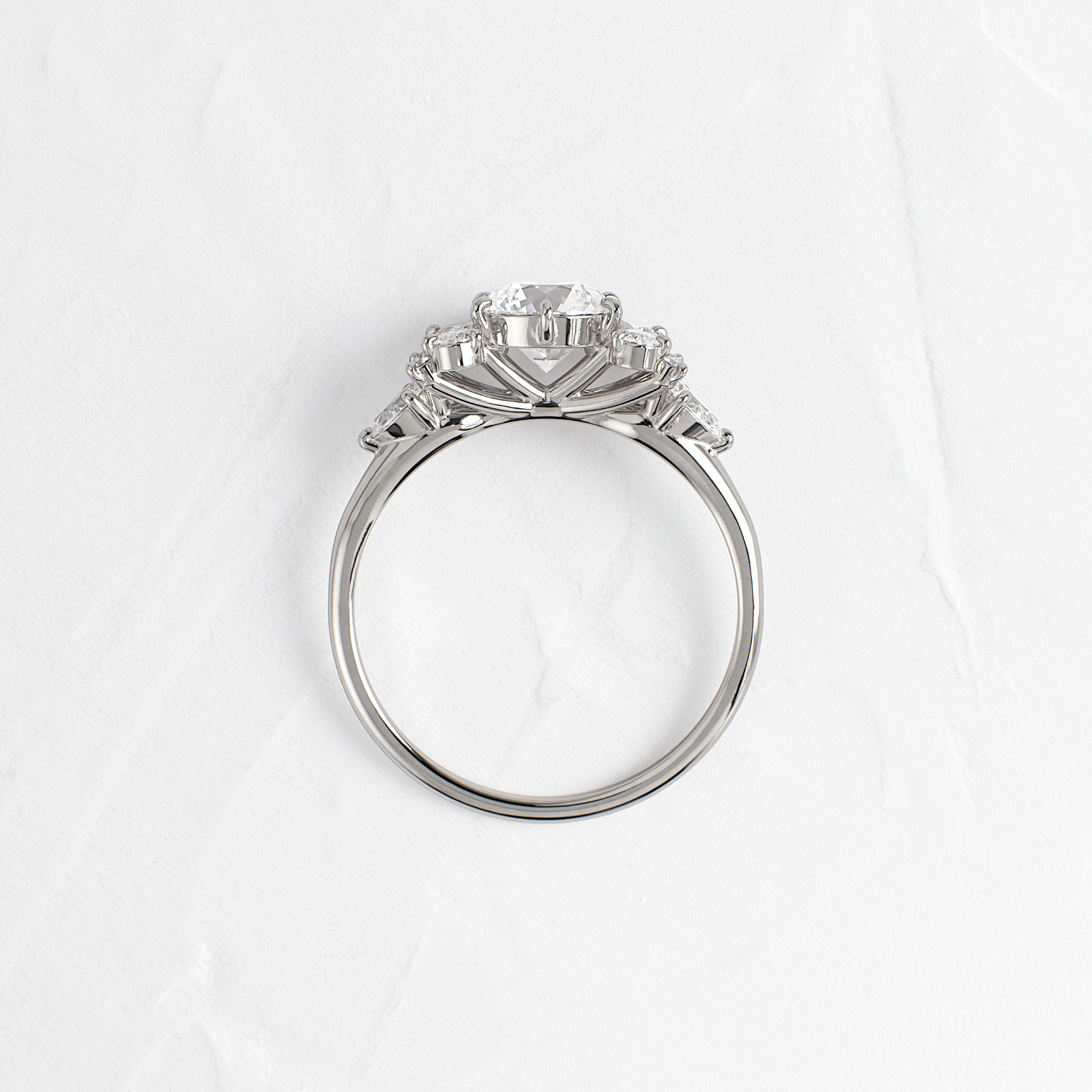 Solitaire-Oval Lab Grown Diamond Engagement Ring