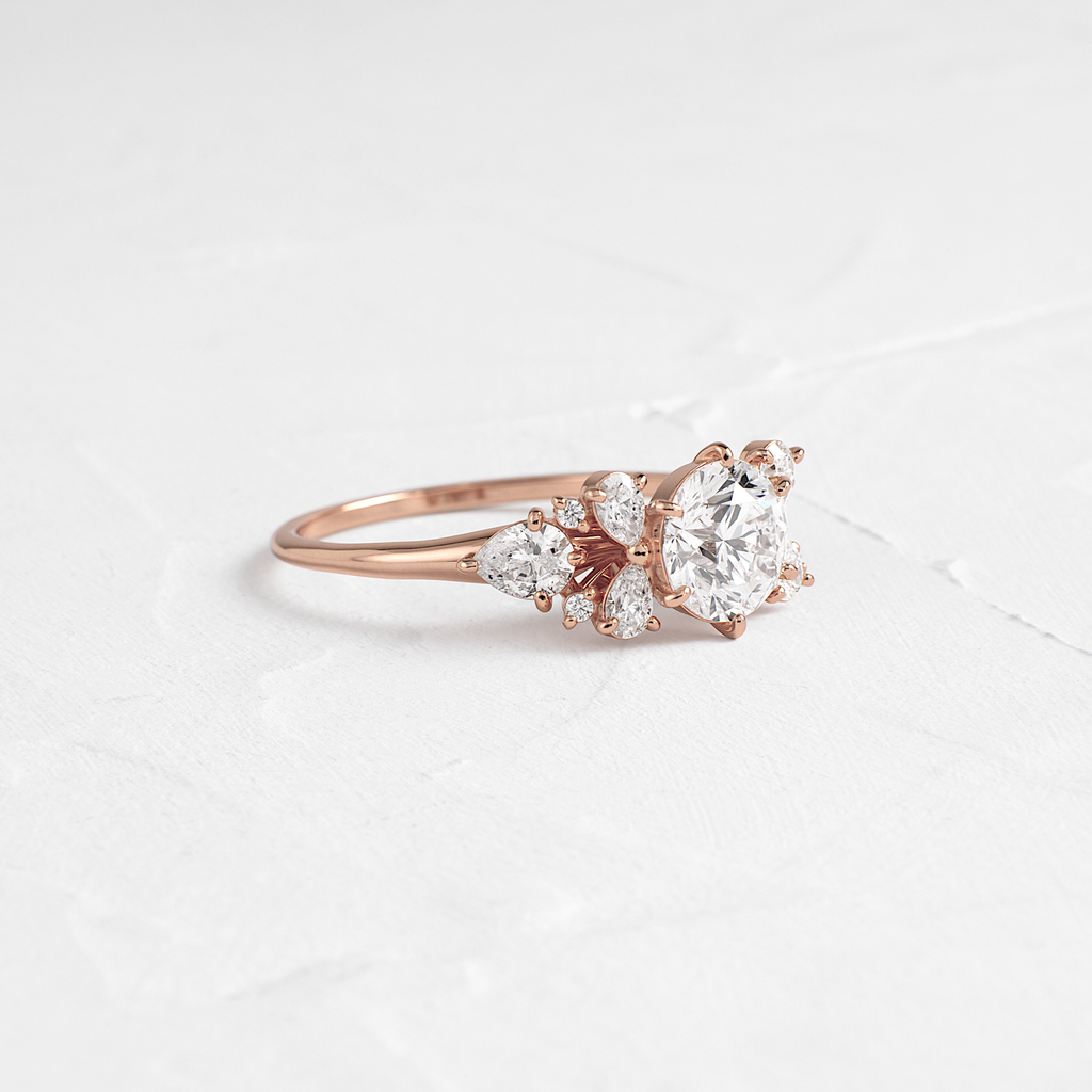 Solitaire-Oval Lab Grown Diamond Engagement Ring