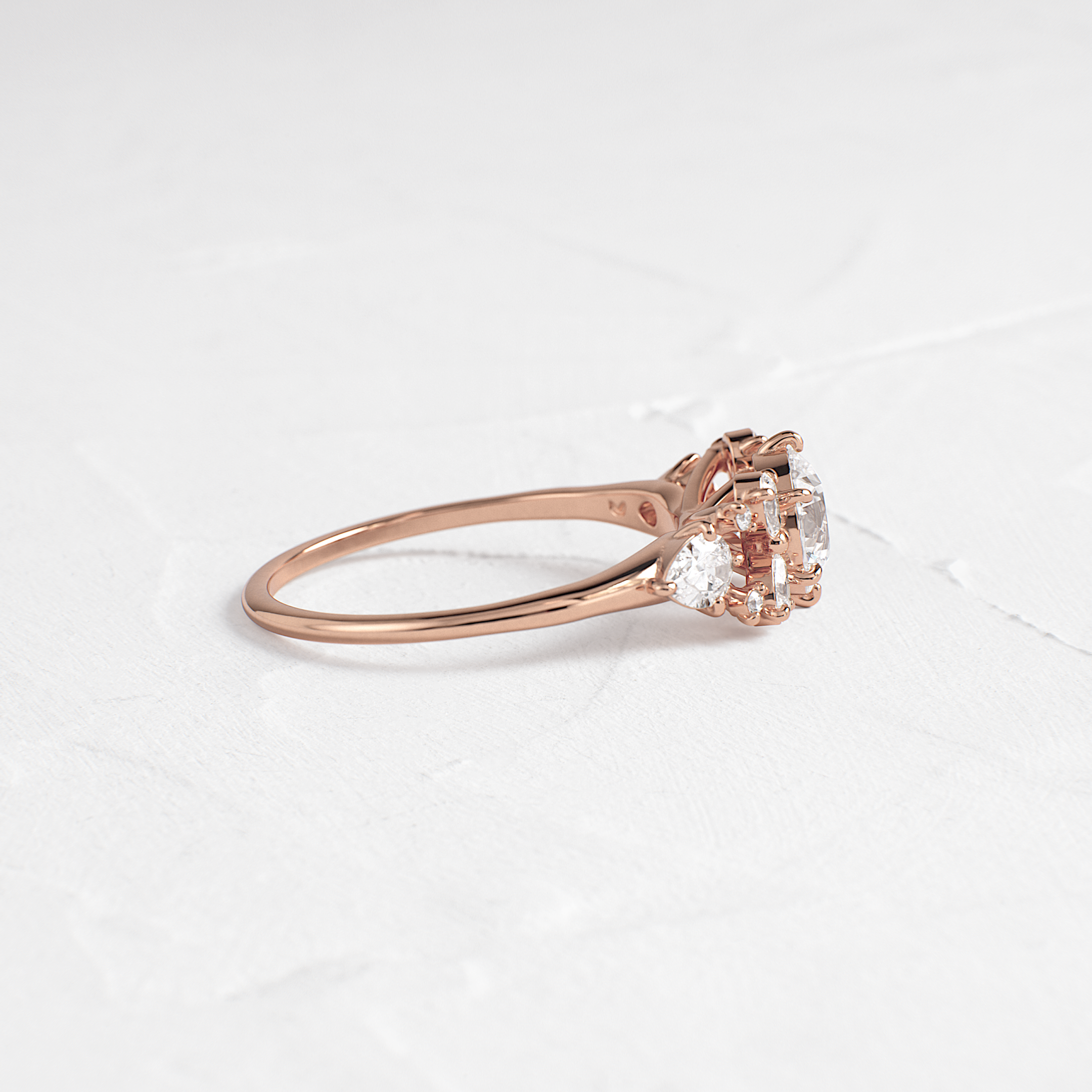 Solitaire-Oval Lab Grown Diamond Engagement Ring