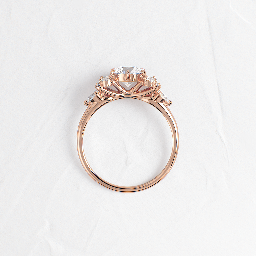 Solitaire-Oval Lab Grown Diamond Engagement Ring
