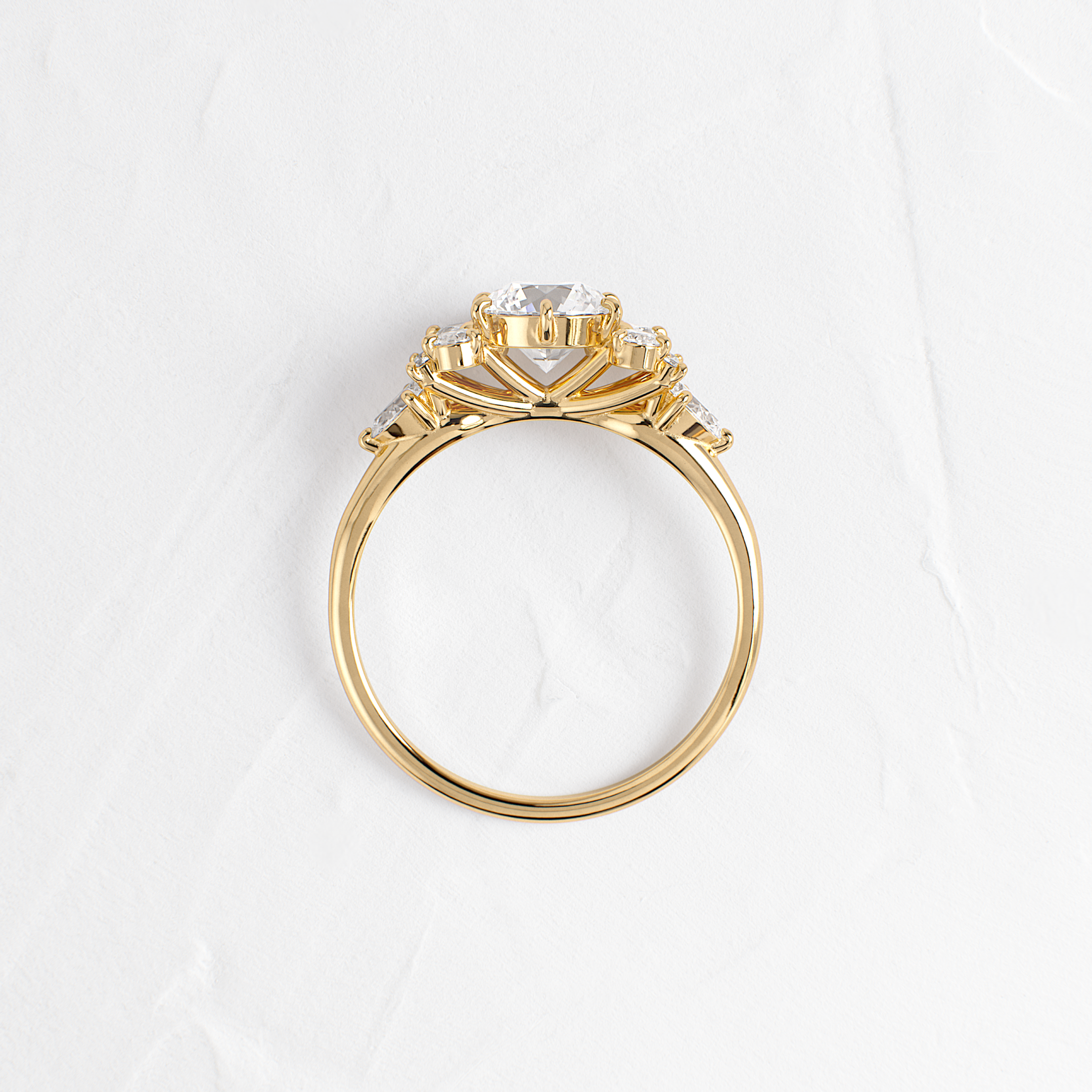 Solitaire-Oval Lab Grown Diamond Engagement Ring