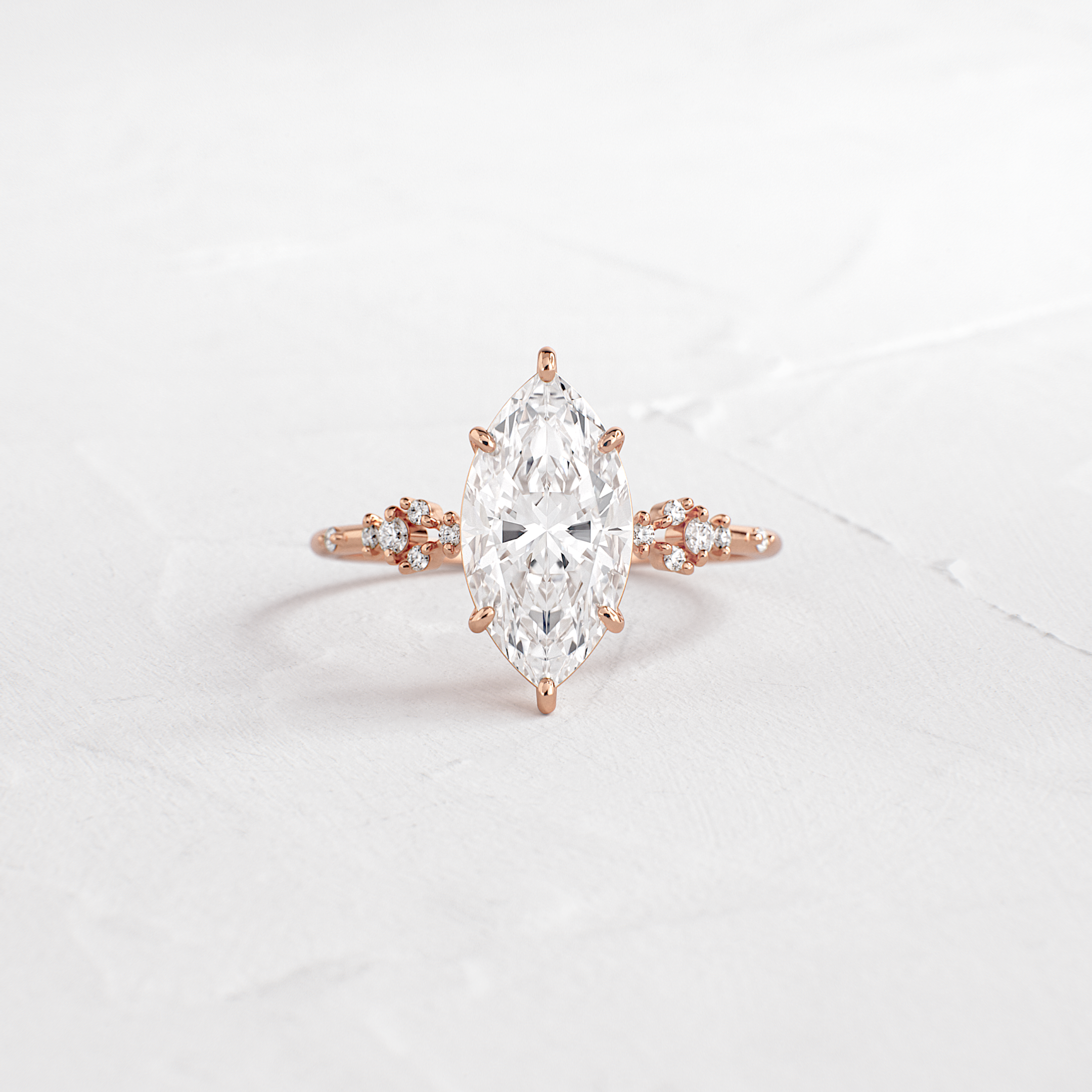 Solitaire-Oval Lab Grown Diamond Engagement Ring
