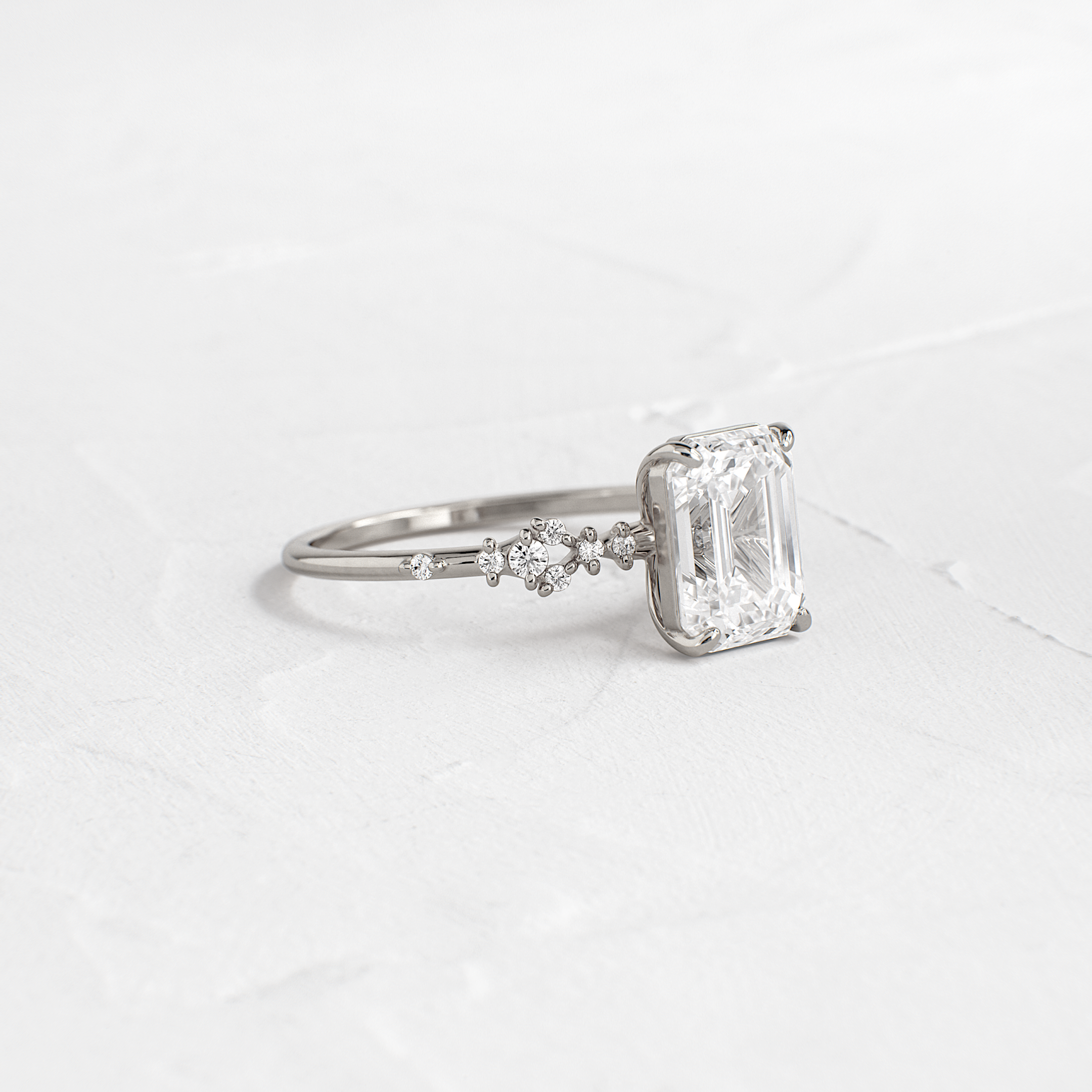Solitaire-Oval Lab Grown Diamond Engagement Ring