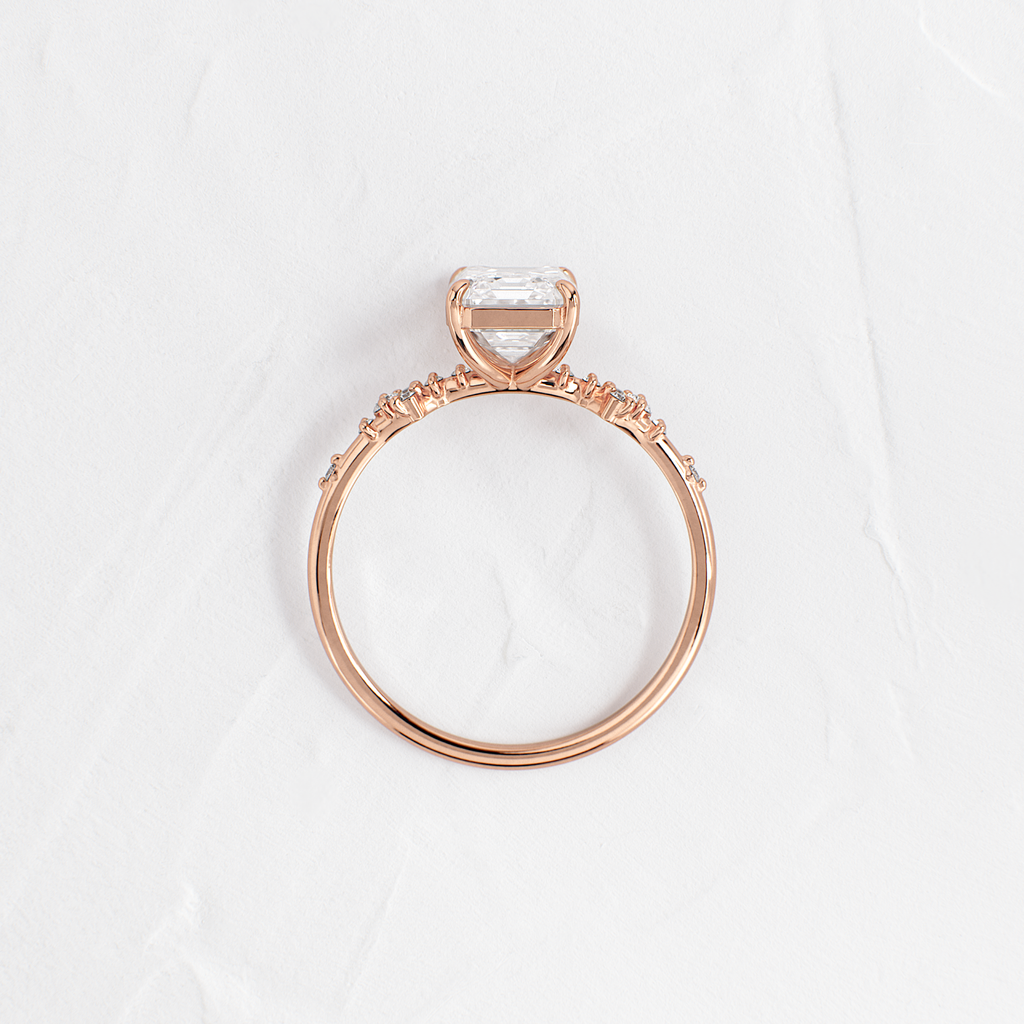 Solitaire-Oval Lab Grown Diamond Engagement Ring