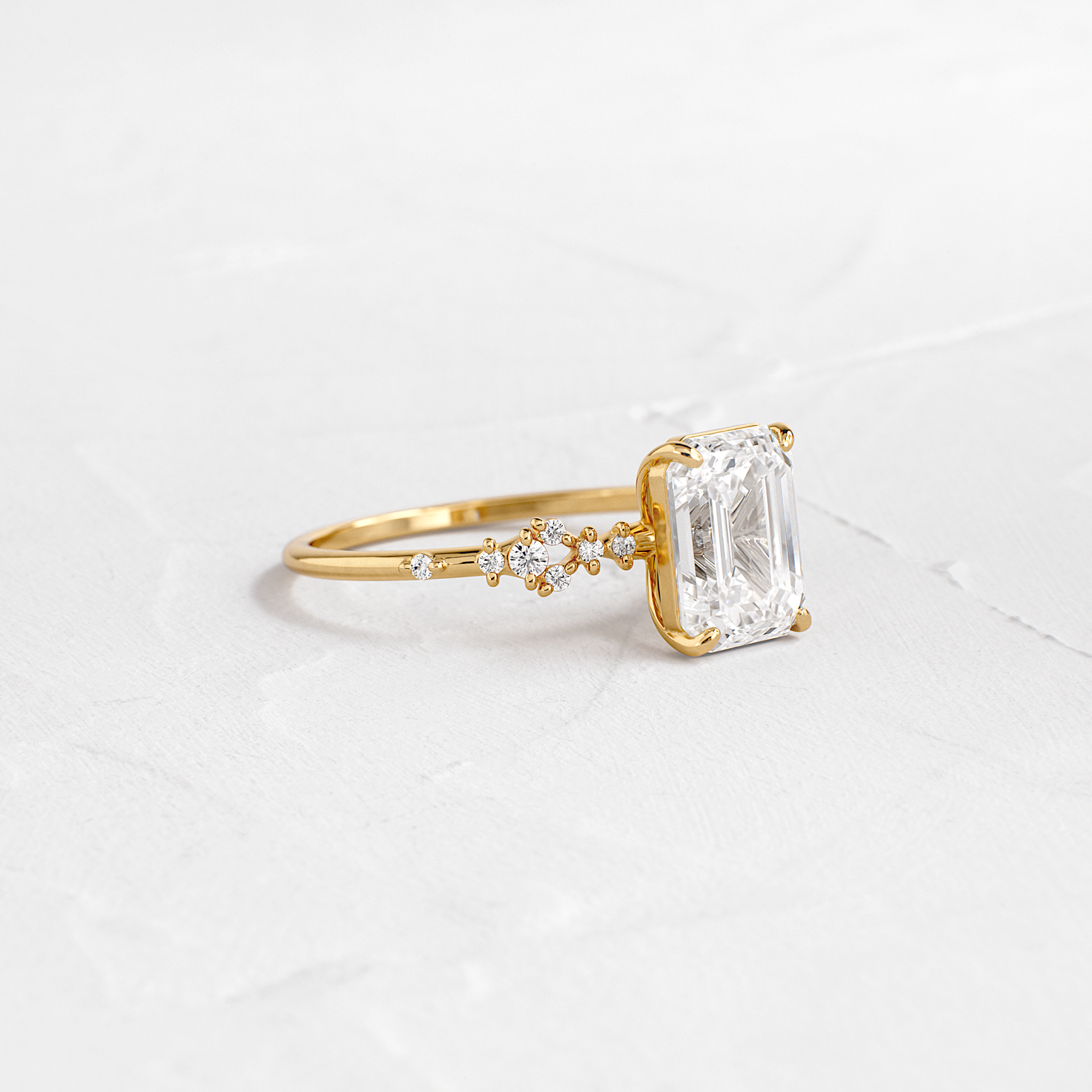 Solitaire-Oval Lab Grown Diamond Engagement Ring