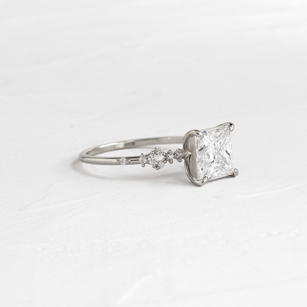 Solitaire-Oval Lab Grown Diamond Engagement Ring