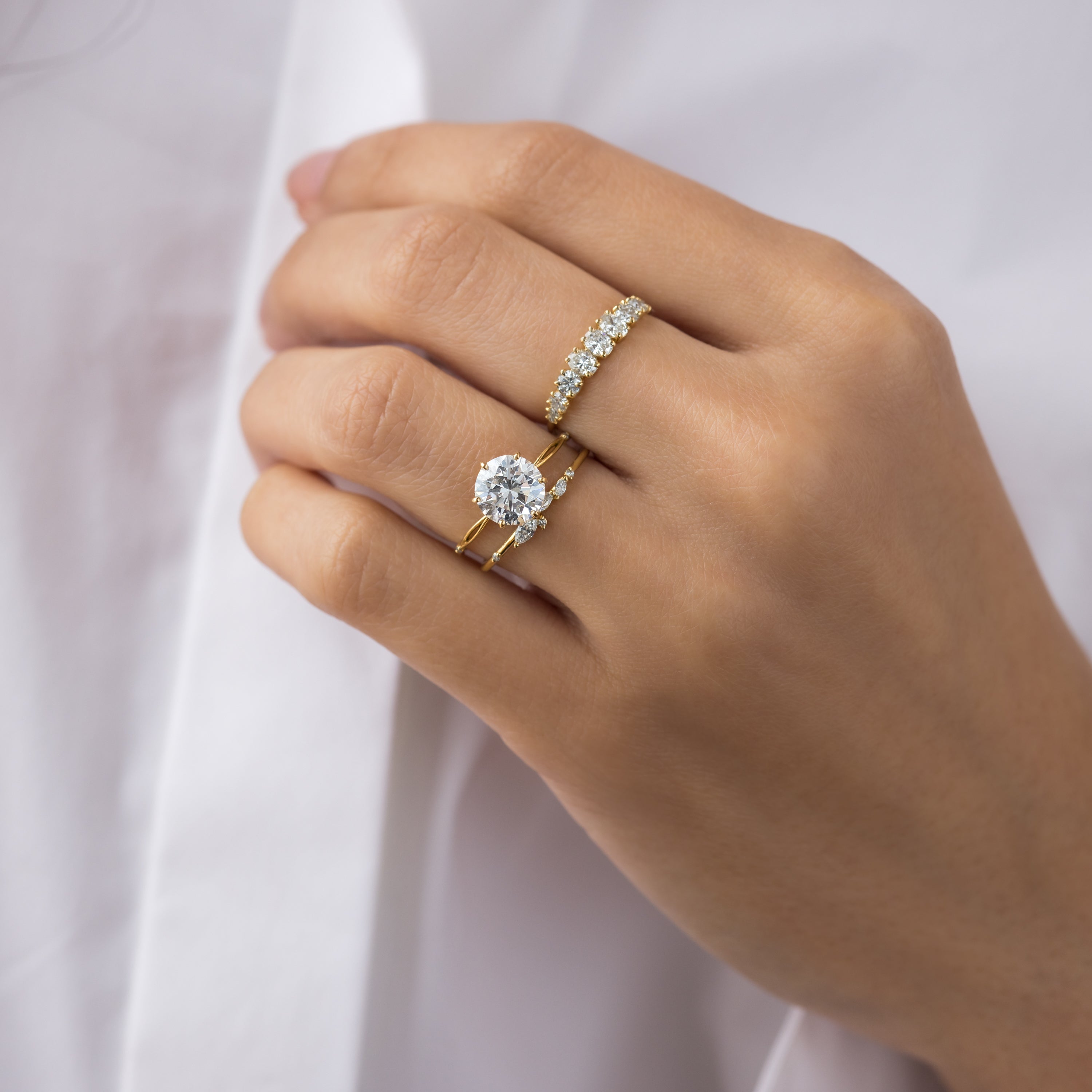 Solitaire-Oval Lab Grown Diamond Engagement Ring