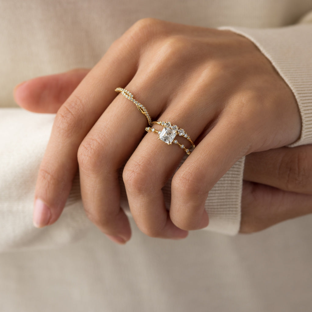 Solitaire-Oval Lab Grown Diamond Engagement Ring