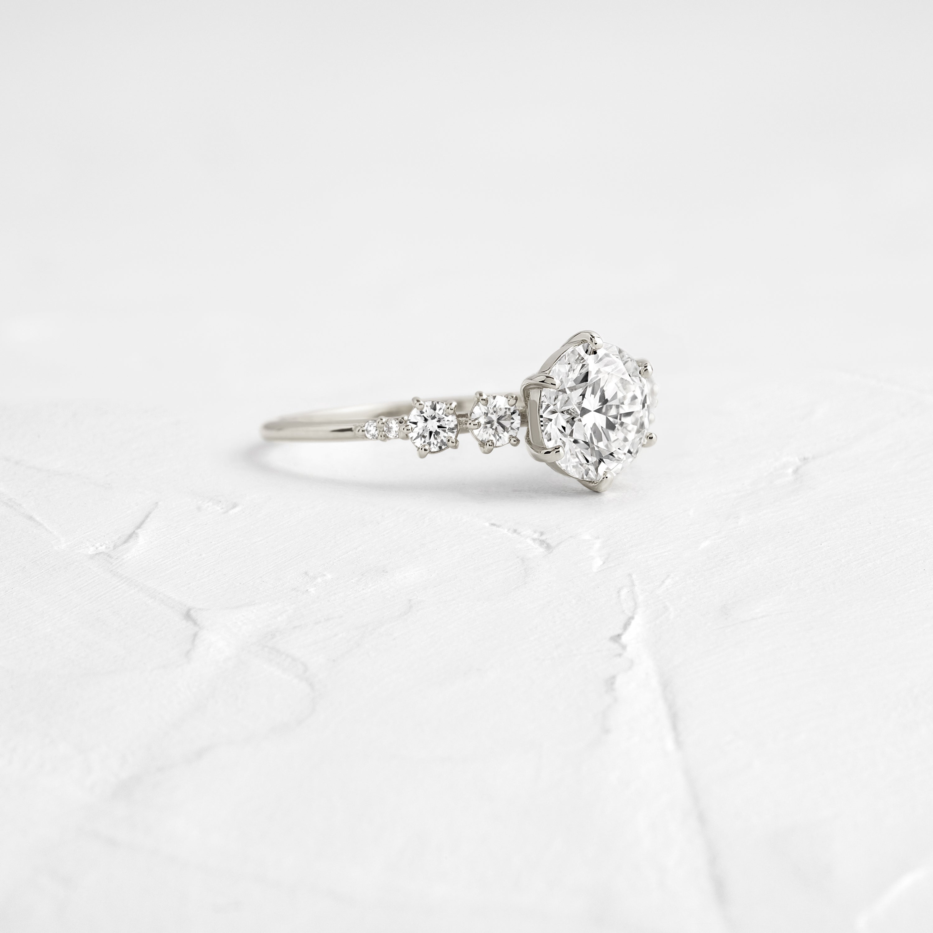 Solitaire-Oval Lab Grown Diamond Engagement Ring