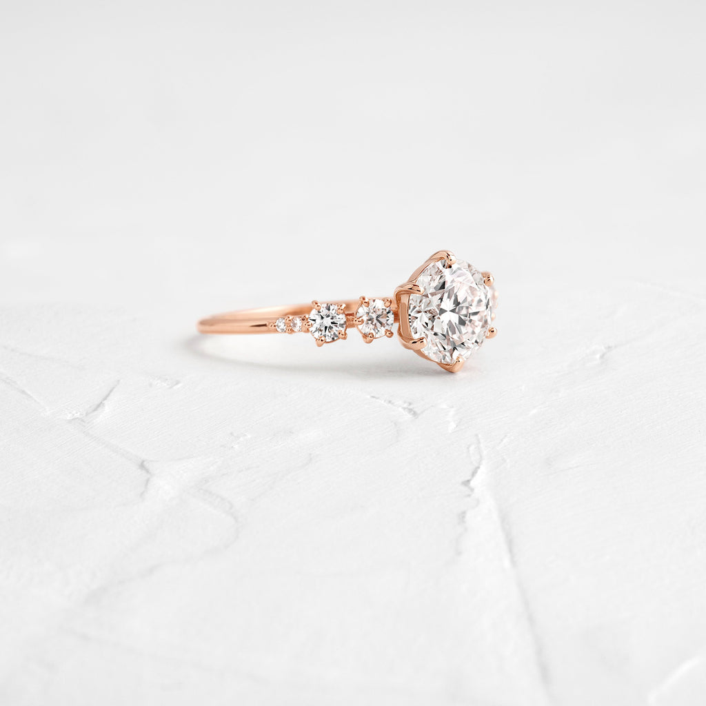 Solitaire-Oval Lab Grown Diamond Engagement Ring