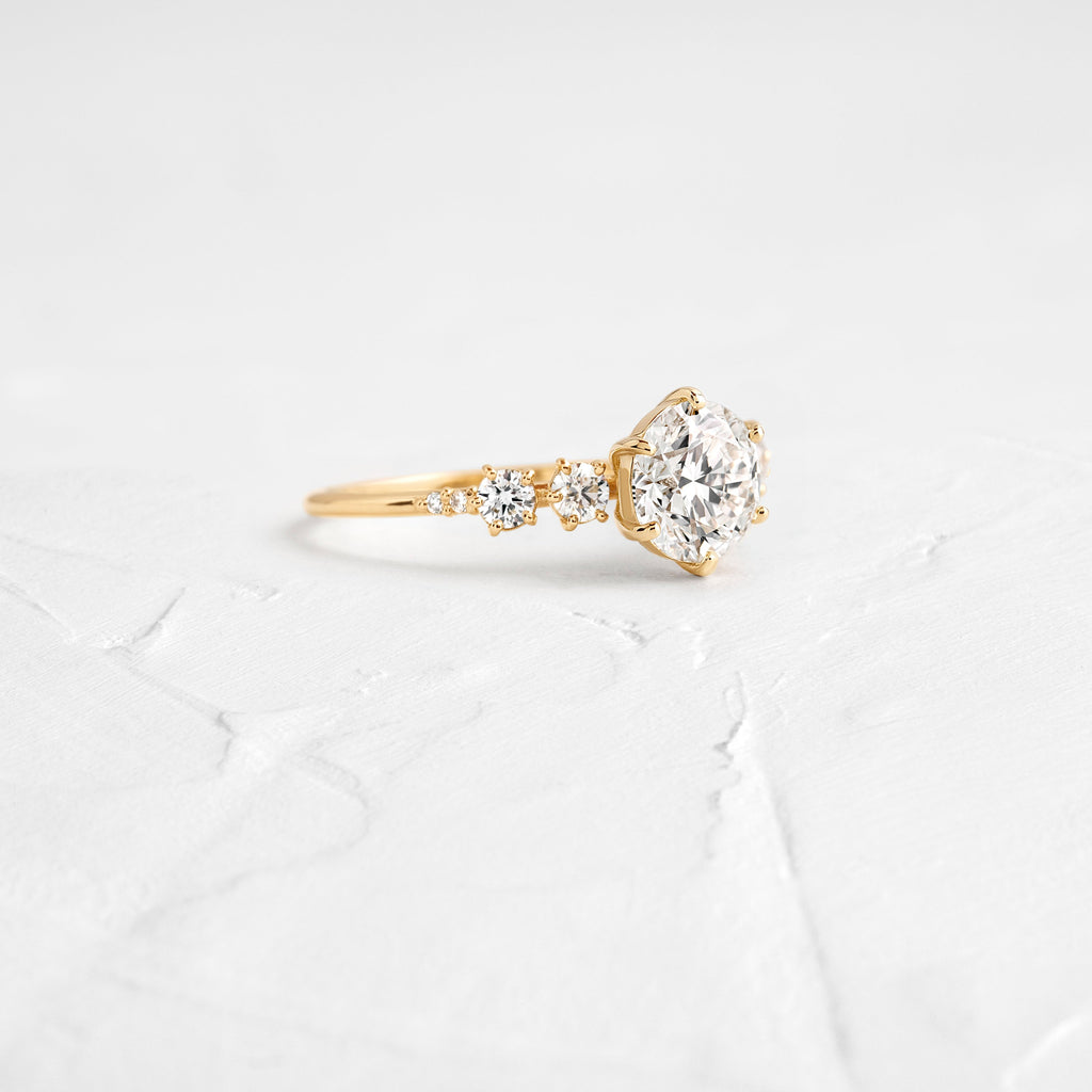 Solitaire-Oval Lab Grown Diamond Engagement Ring