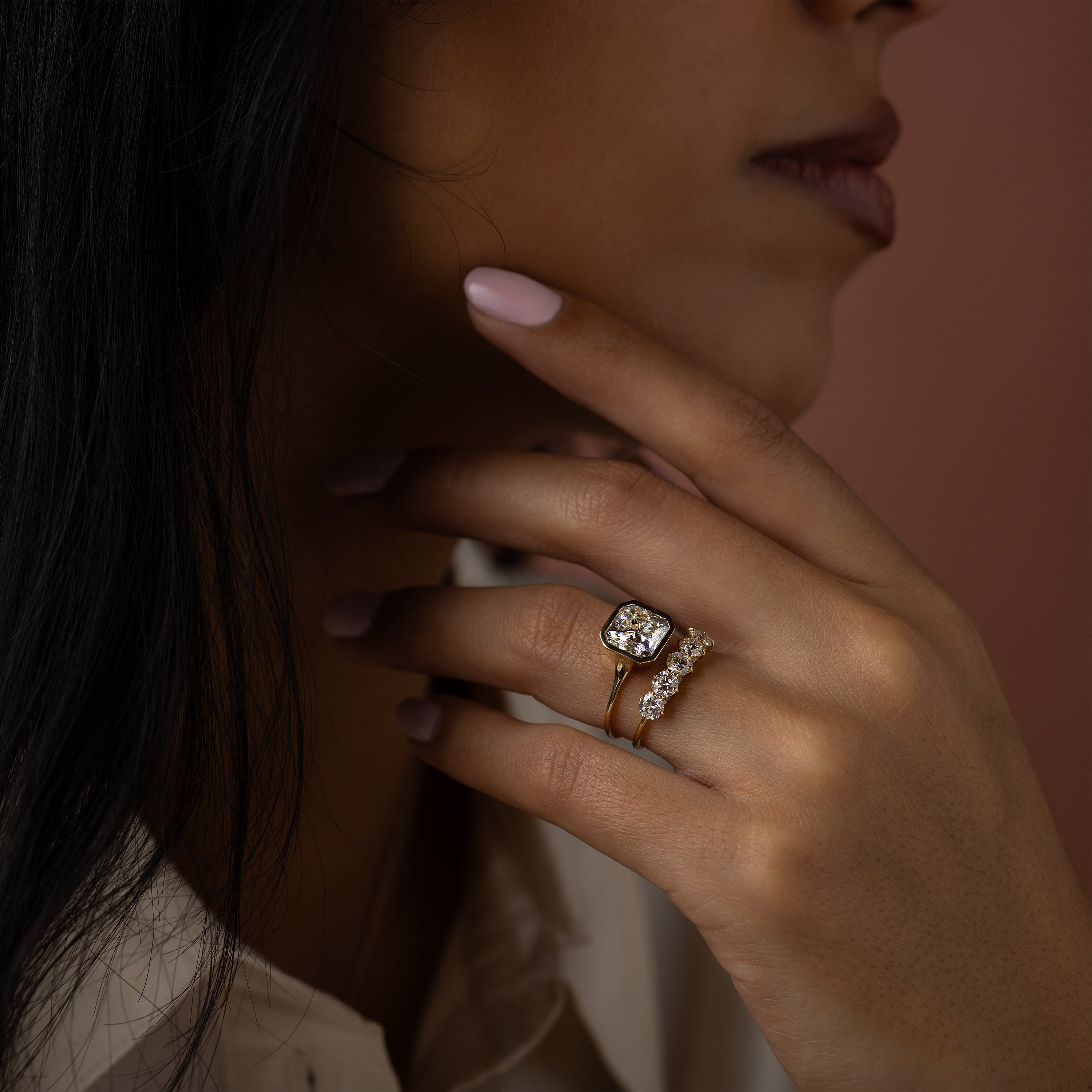 Solitaire-Oval Lab Grown Diamond Engagement Ring