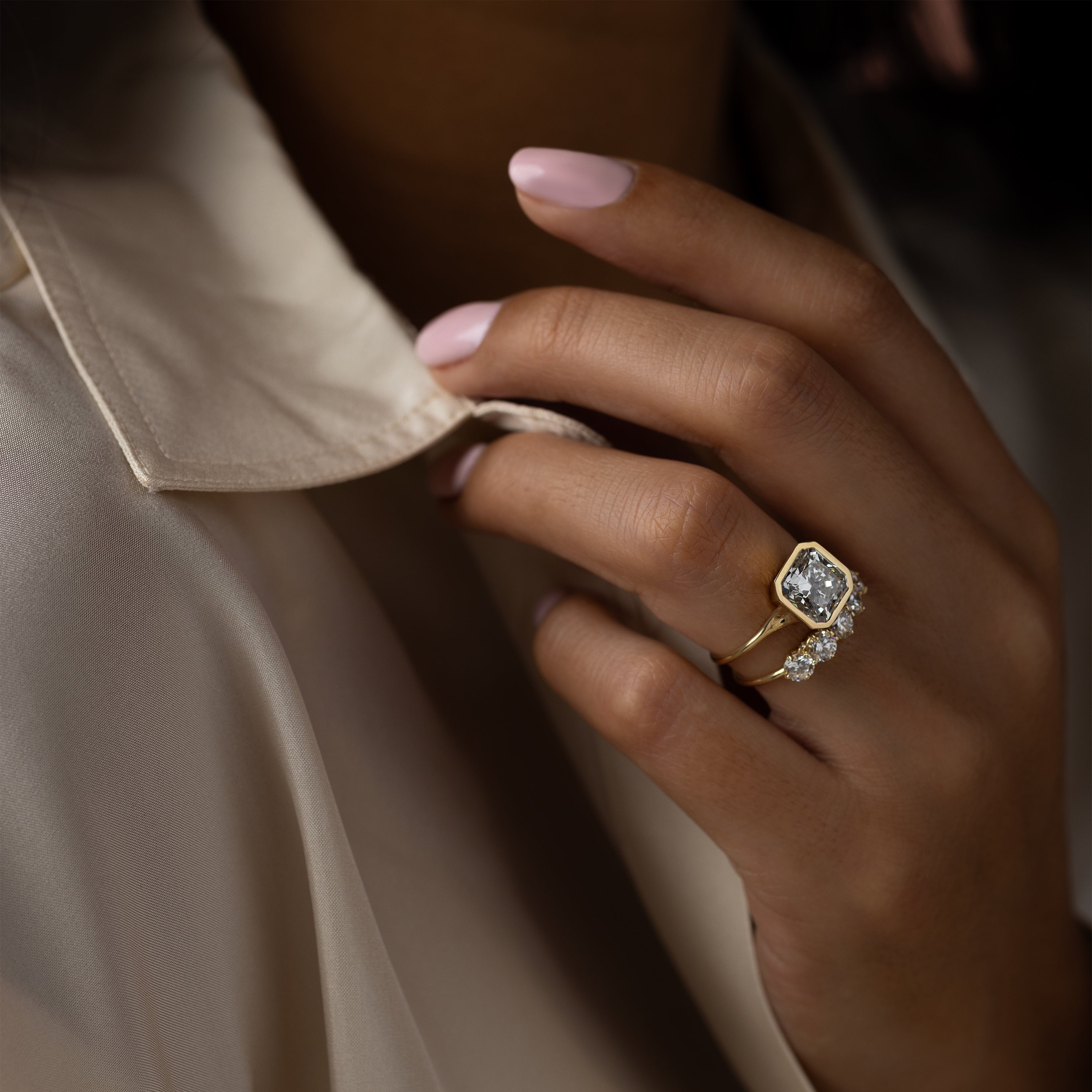 Solitaire-Oval Lab Grown Diamond Engagement Ring