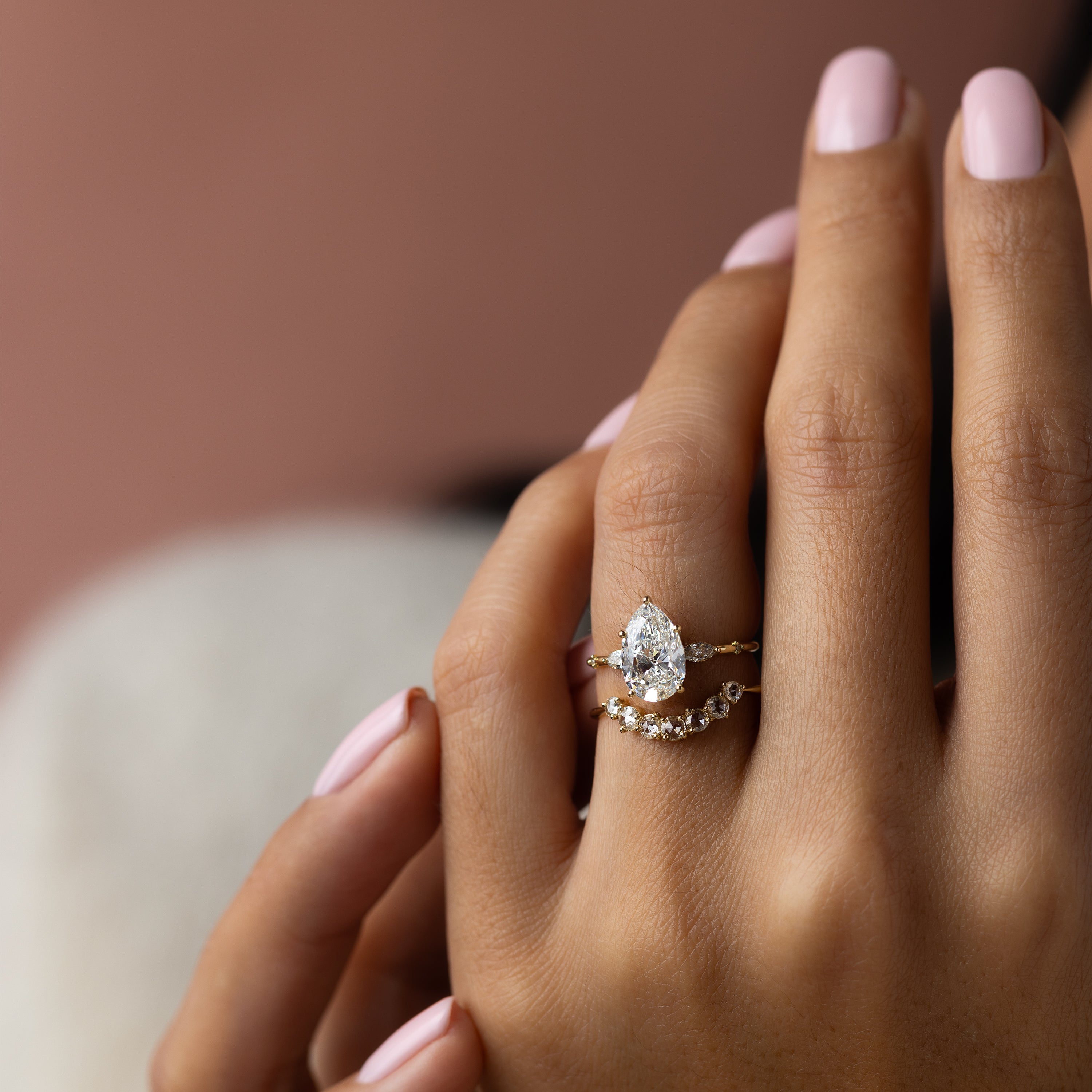 Solitaire-Oval Lab Grown Diamond Engagement Ring