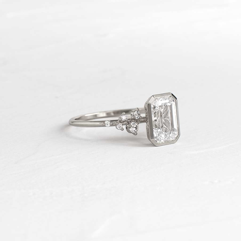 Solitaire-Oval Lab Grown Diamond Engagement Ring