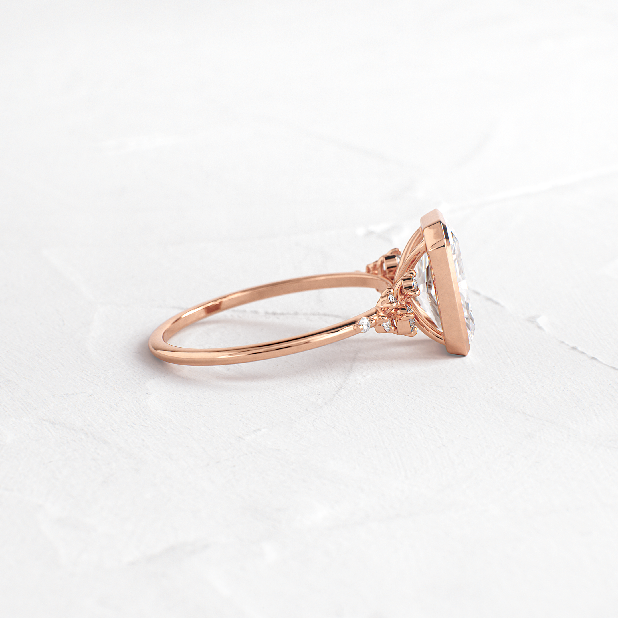 Solitaire-Oval Lab Grown Diamond Engagement Ring