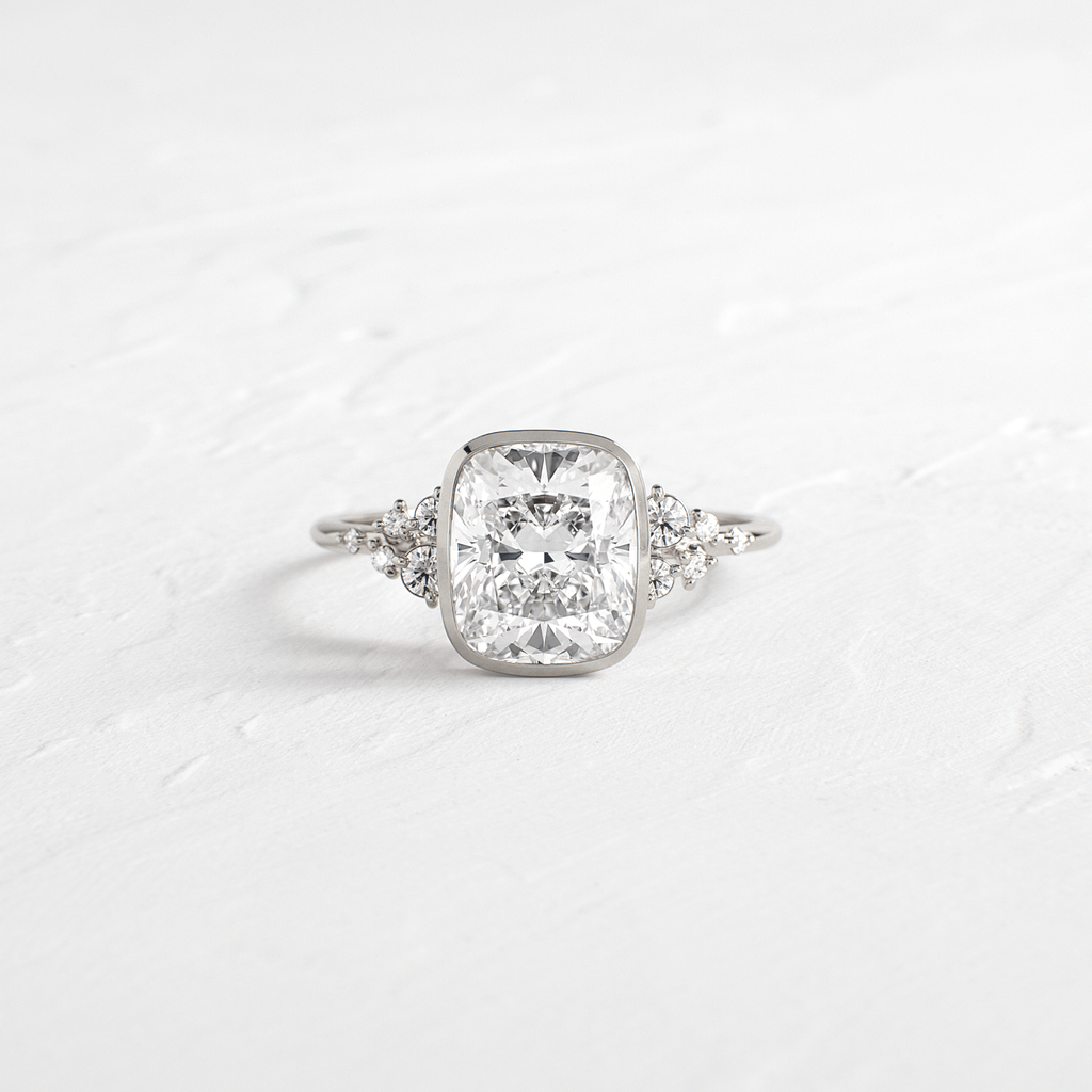 Solitaire-Oval Lab Grown Diamond Engagement Ring