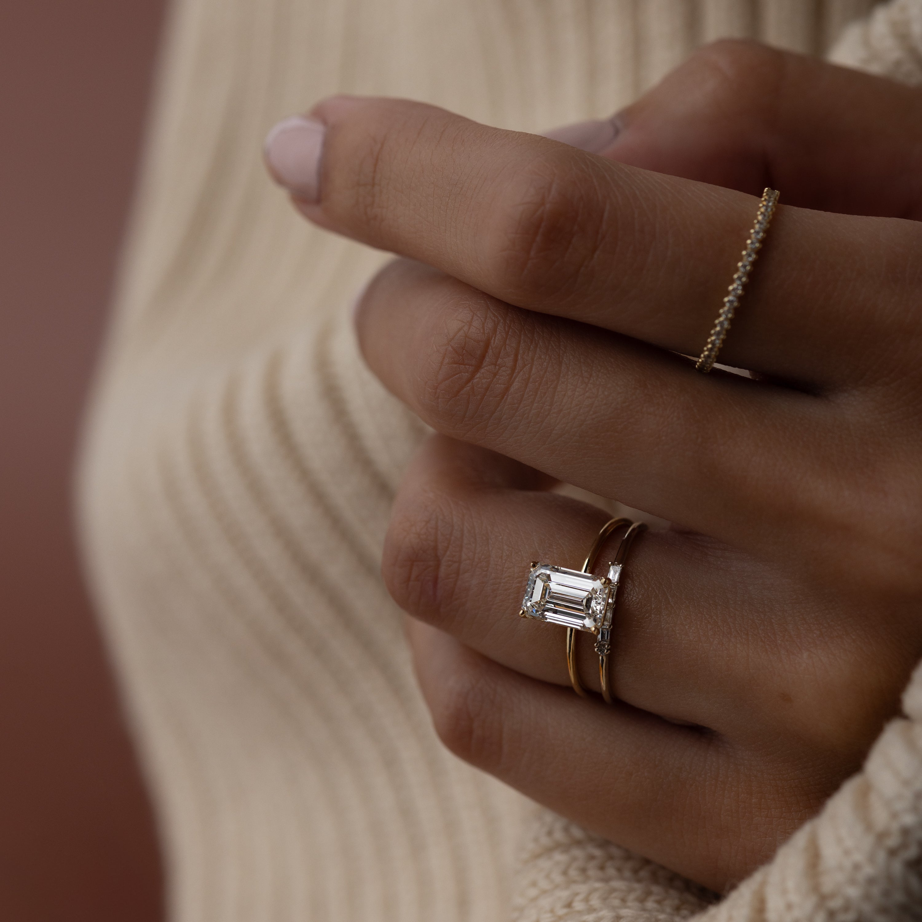 Solitaire-Oval Lab Grown Diamond Engagement Ring