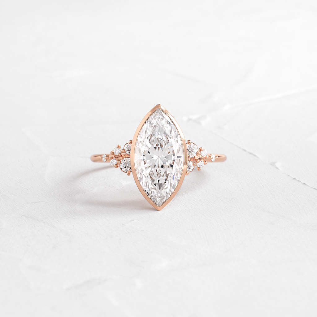 Solitaire-Oval Lab Grown Diamond Engagement Ring