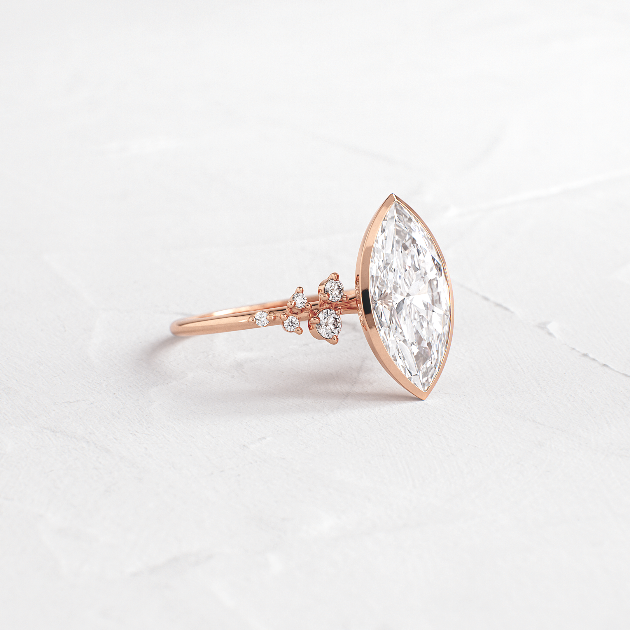 Solitaire-Oval Lab Grown Diamond Engagement Ring