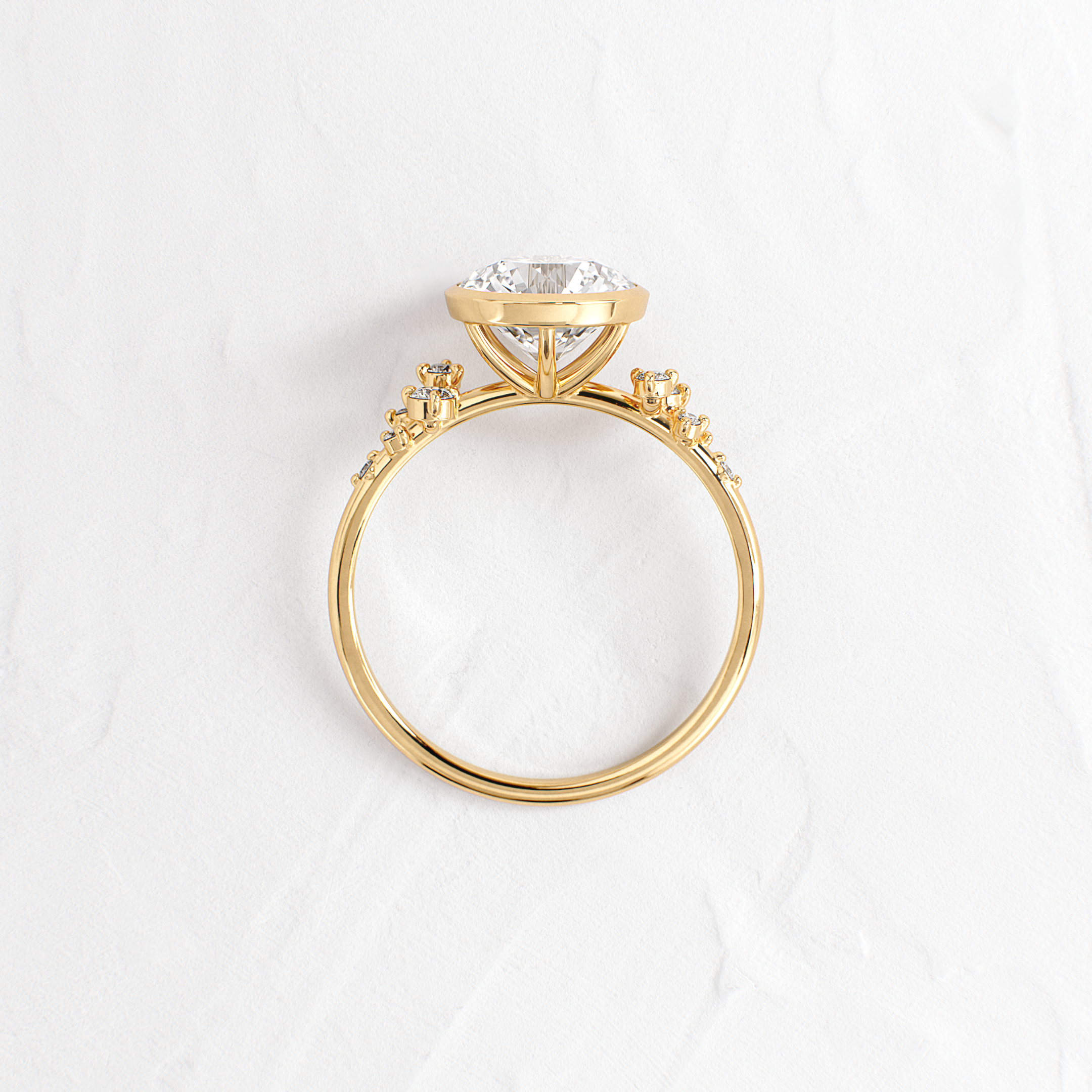 Solitaire-Oval Lab Grown Diamond Engagement Ring