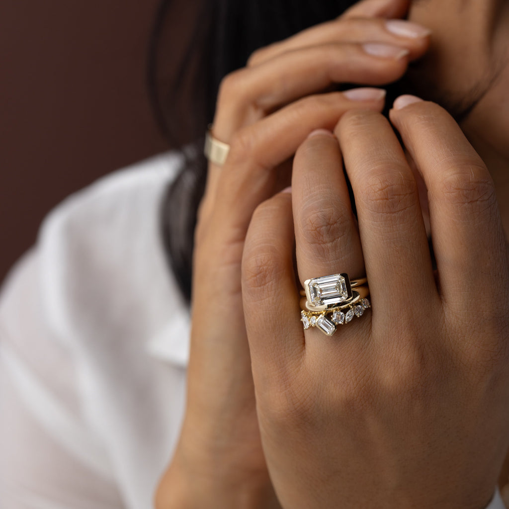 Solitaire-Oval Lab Grown Diamond Engagement Ring