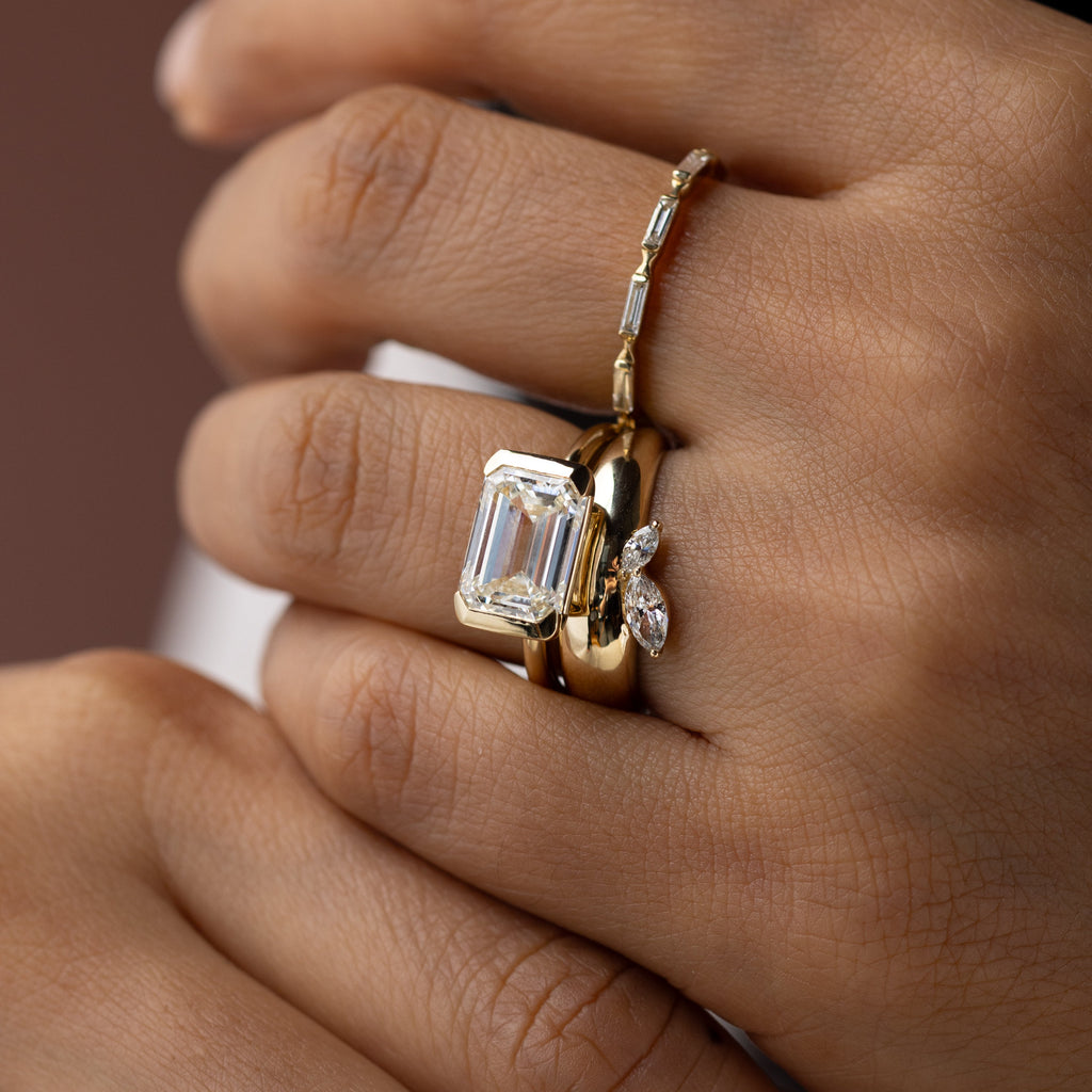 Solitaire-Oval Lab Grown Diamond Engagement Ring
