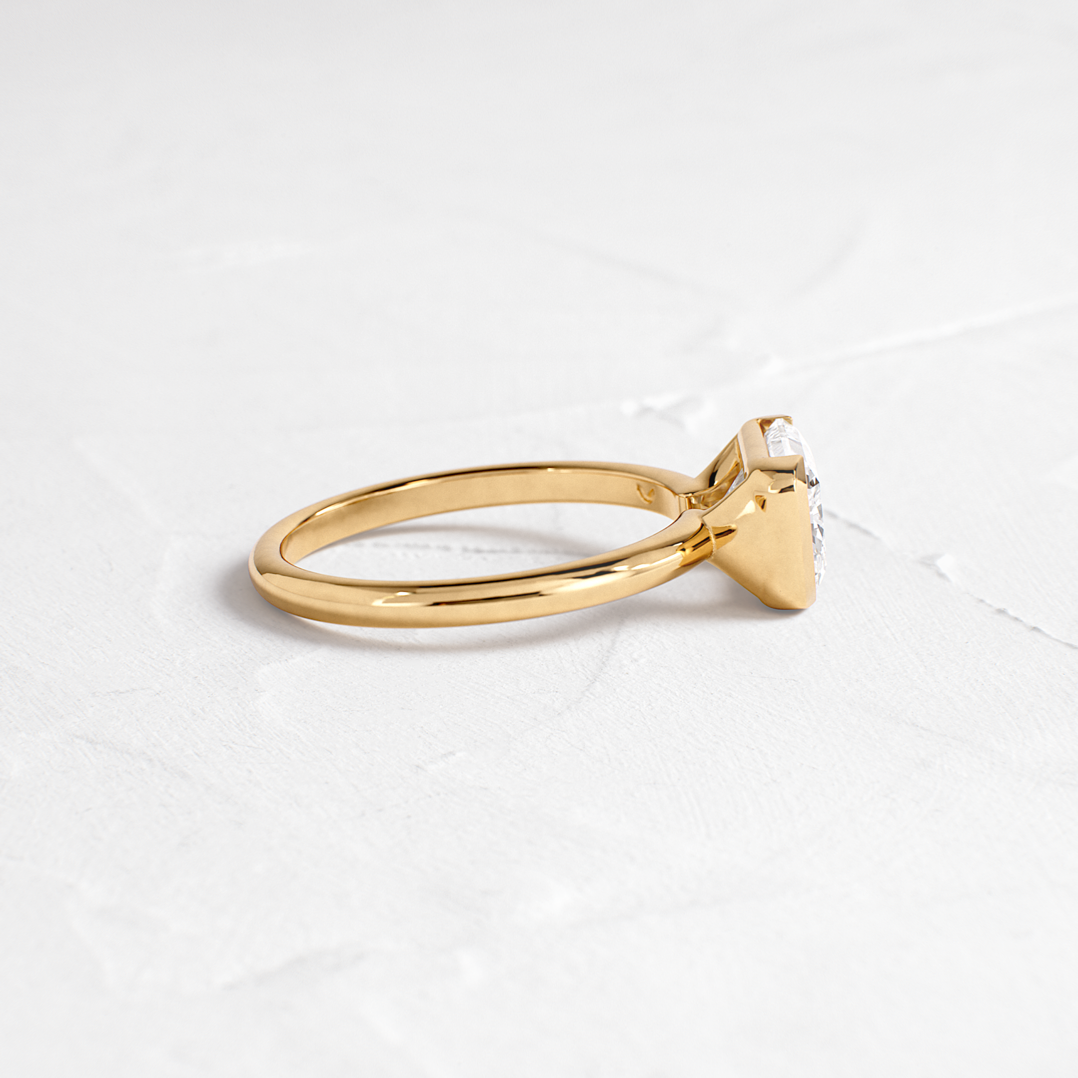 Solitaire-Oval Lab Grown Diamond Engagement Ring