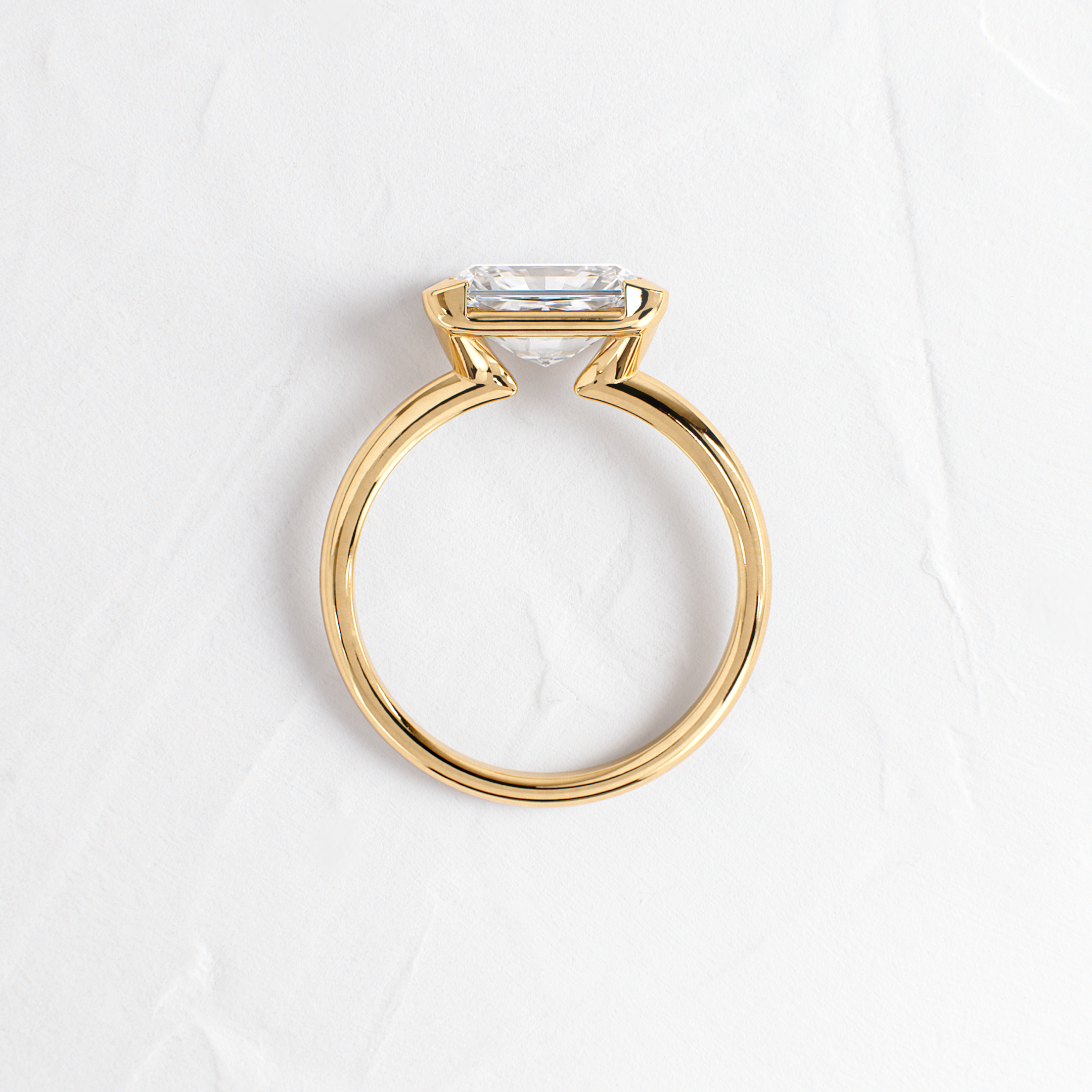 Solitaire-Oval Lab Grown Diamond Engagement Ring
