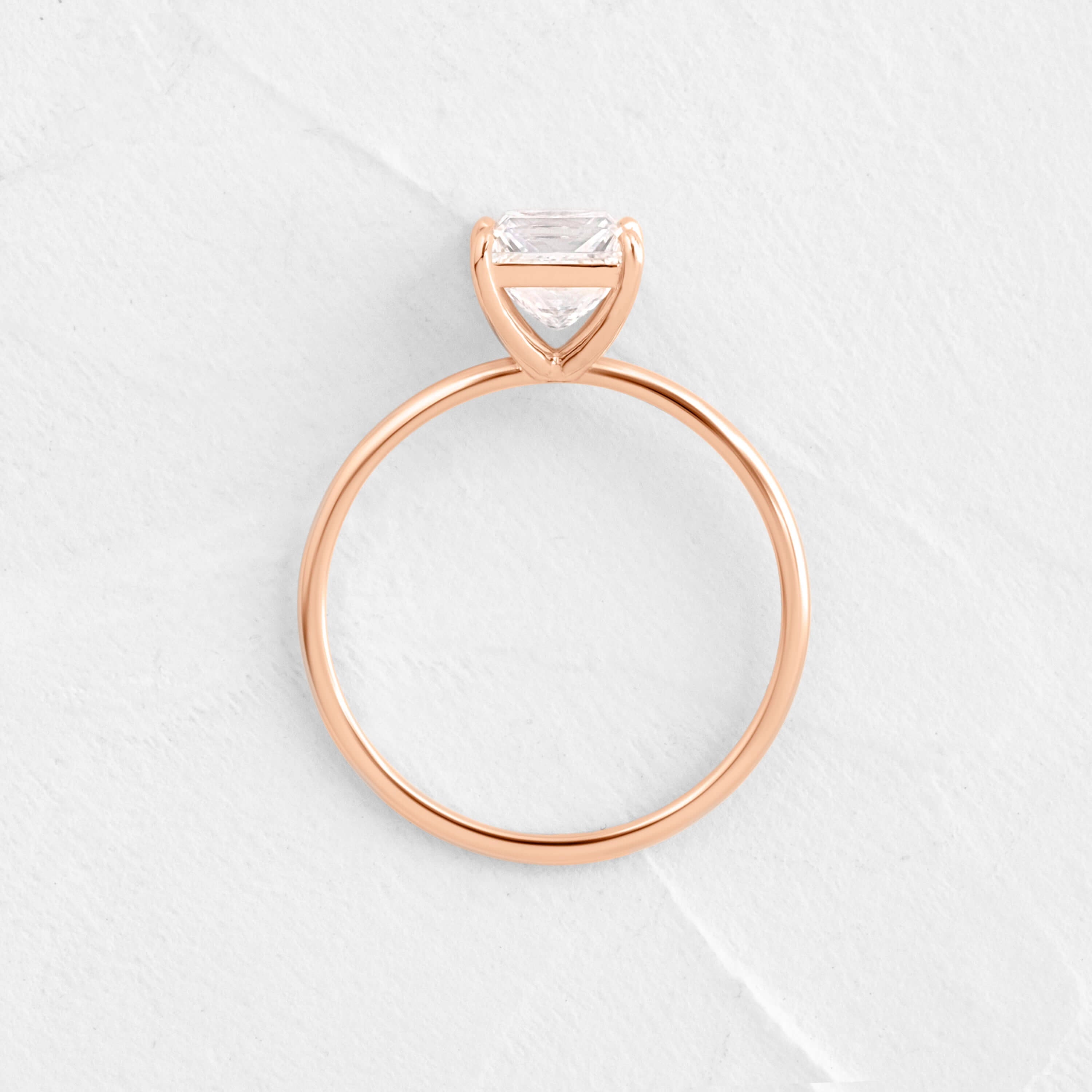 Solitaire-Oval Lab Grown Diamond Engagement Ring
