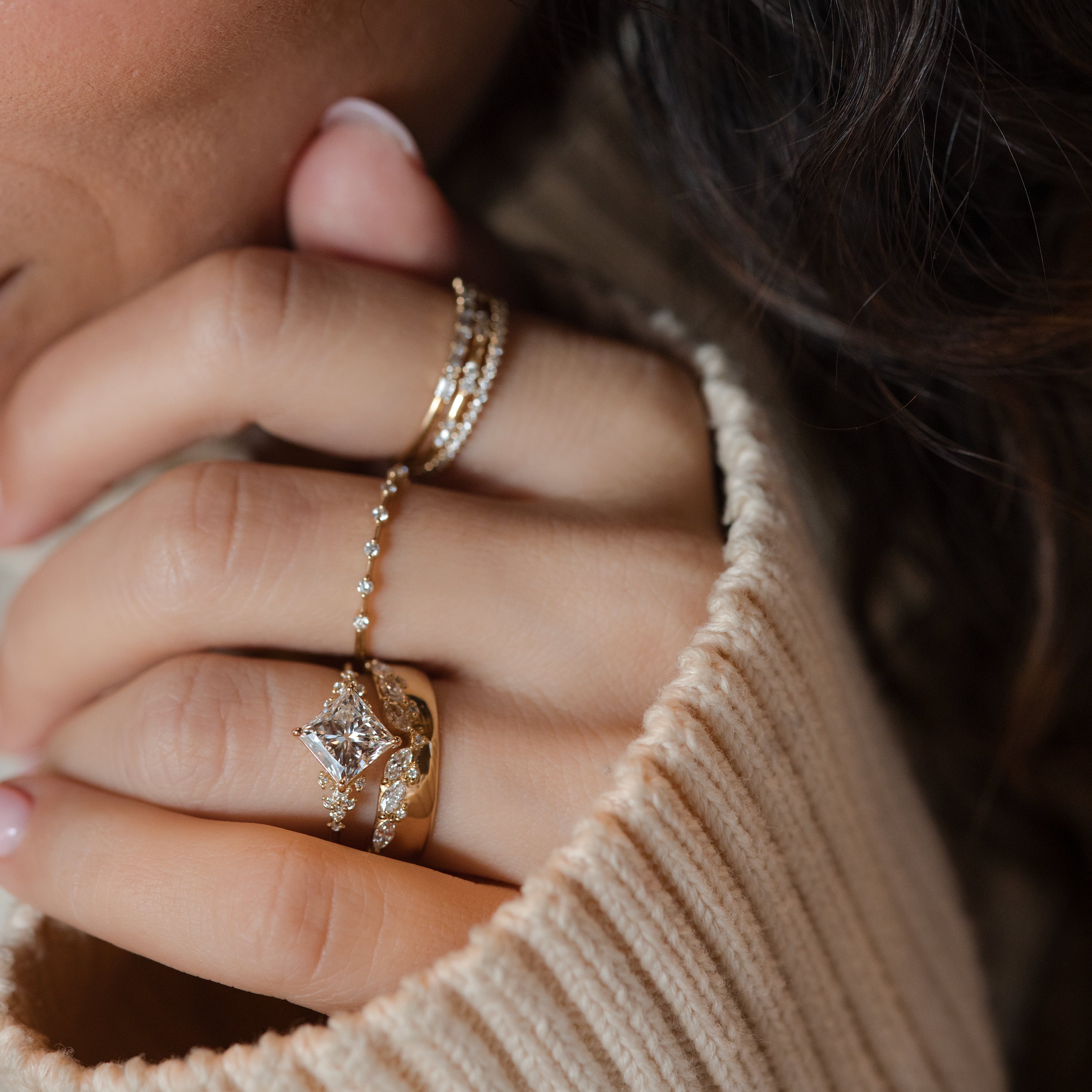 Solitaire-Oval Lab Grown Diamond Engagement Ring