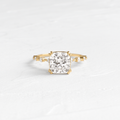 Solitaire-Oval Lab Grown Diamond Engagement Ring