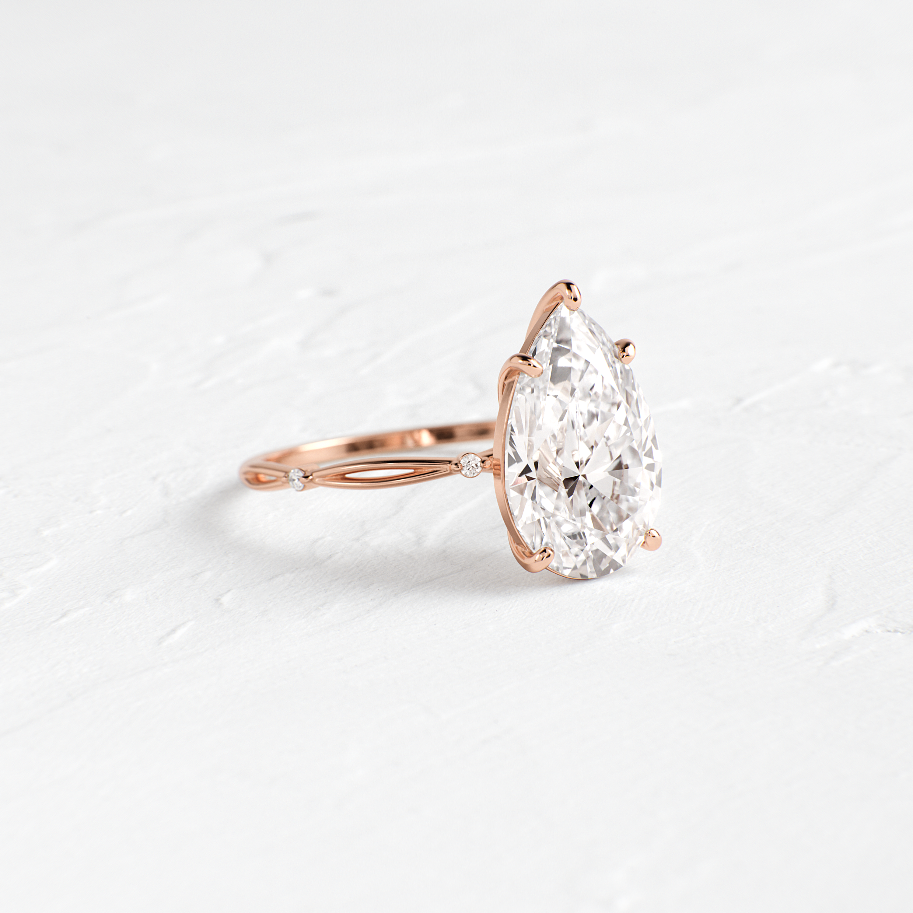 Solitaire-Oval Lab Grown Diamond Engagement Ring