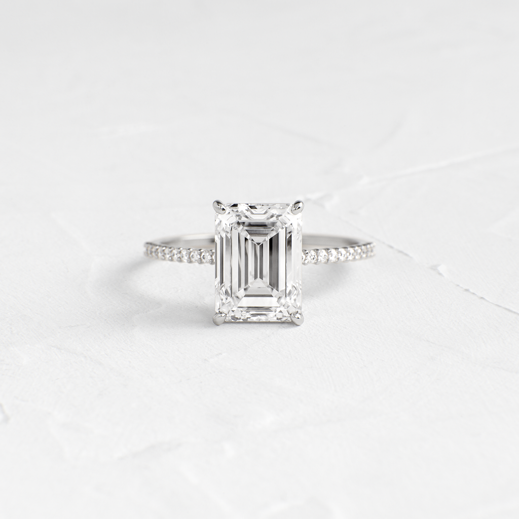 Solitaire-Oval Lab Grown Diamond Engagement Ring